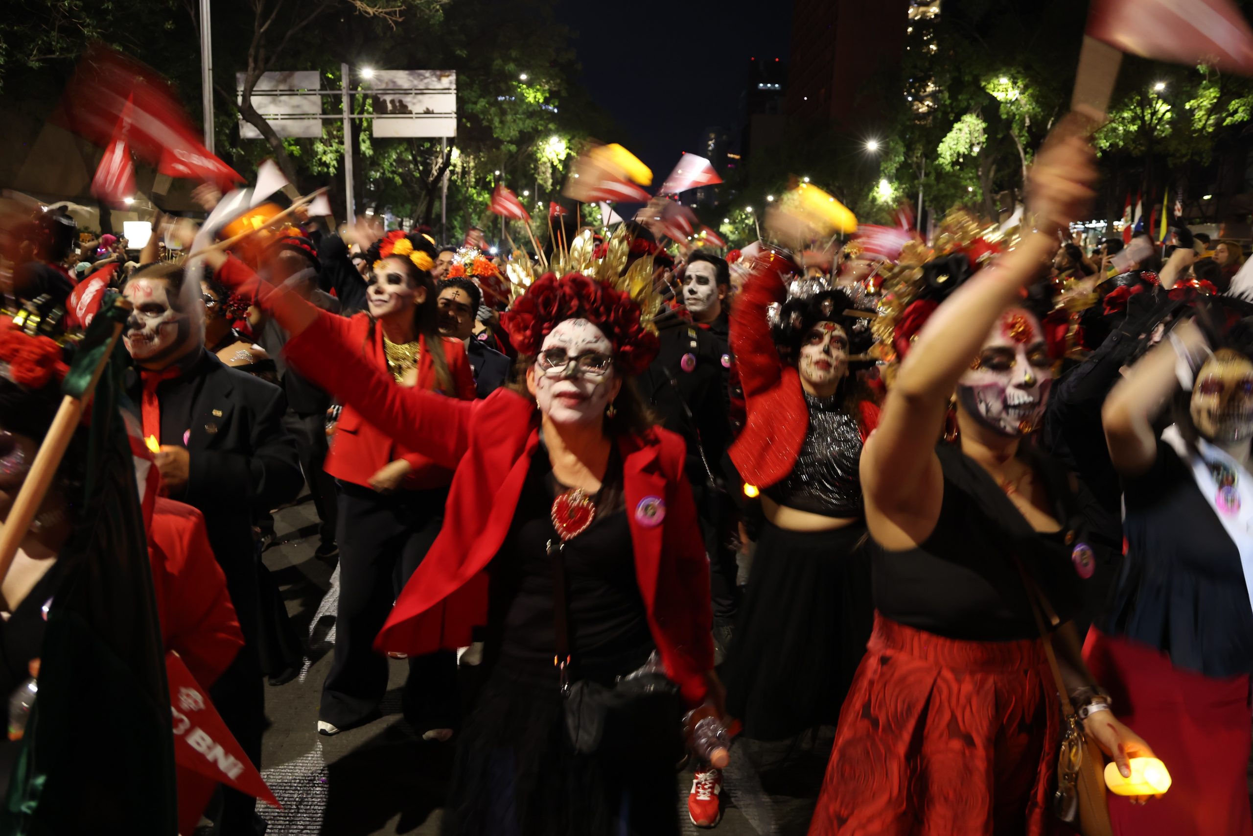 Desfile de Catrinas 2025. Fotografía: La Isabel.