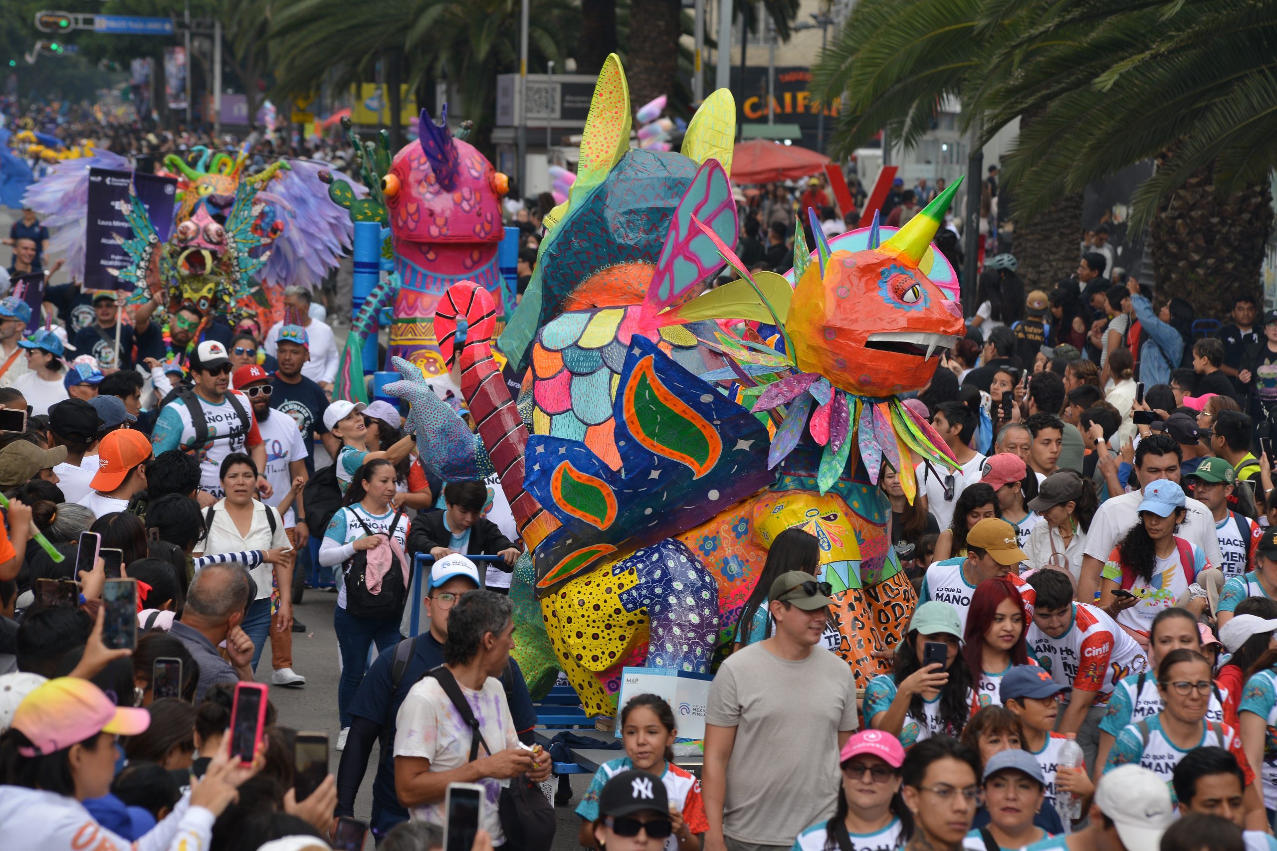 17° Desfile y Concurso de Alebrijes Monumentales del MAP. Fotografía: La -Isabel.