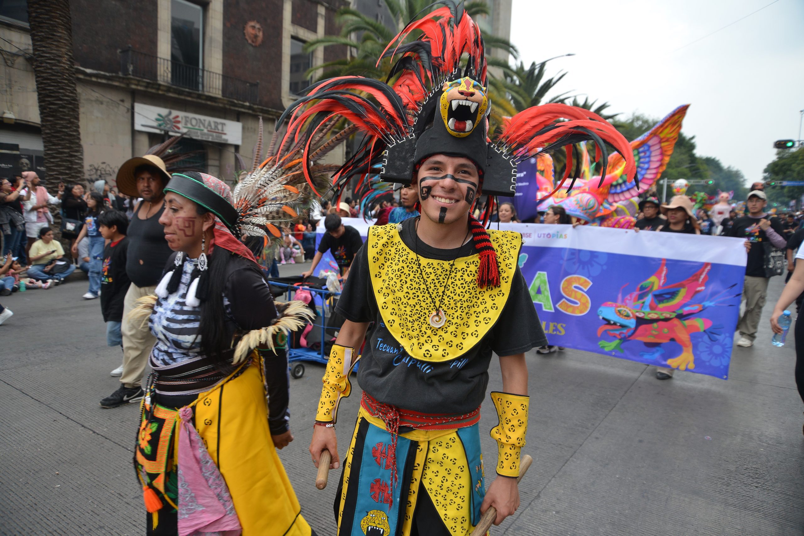 17° Desfile y Concurso de Alebrijes Monumentales del MAP. Fotografía: La -Isabel.