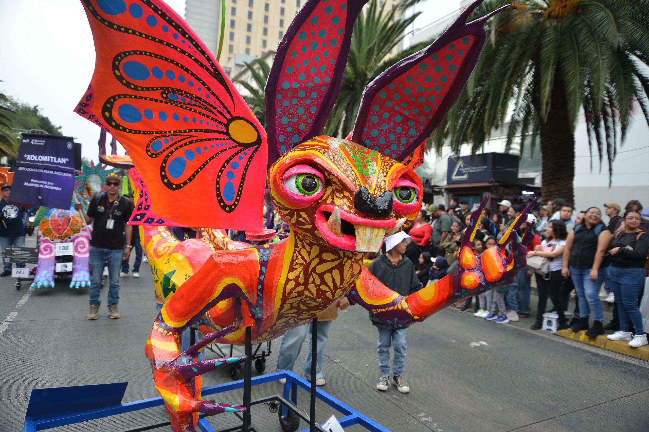 17° Desfile y Concurso de Alebrijes Monumentales del MAP. Fotografía: La -Isabel.