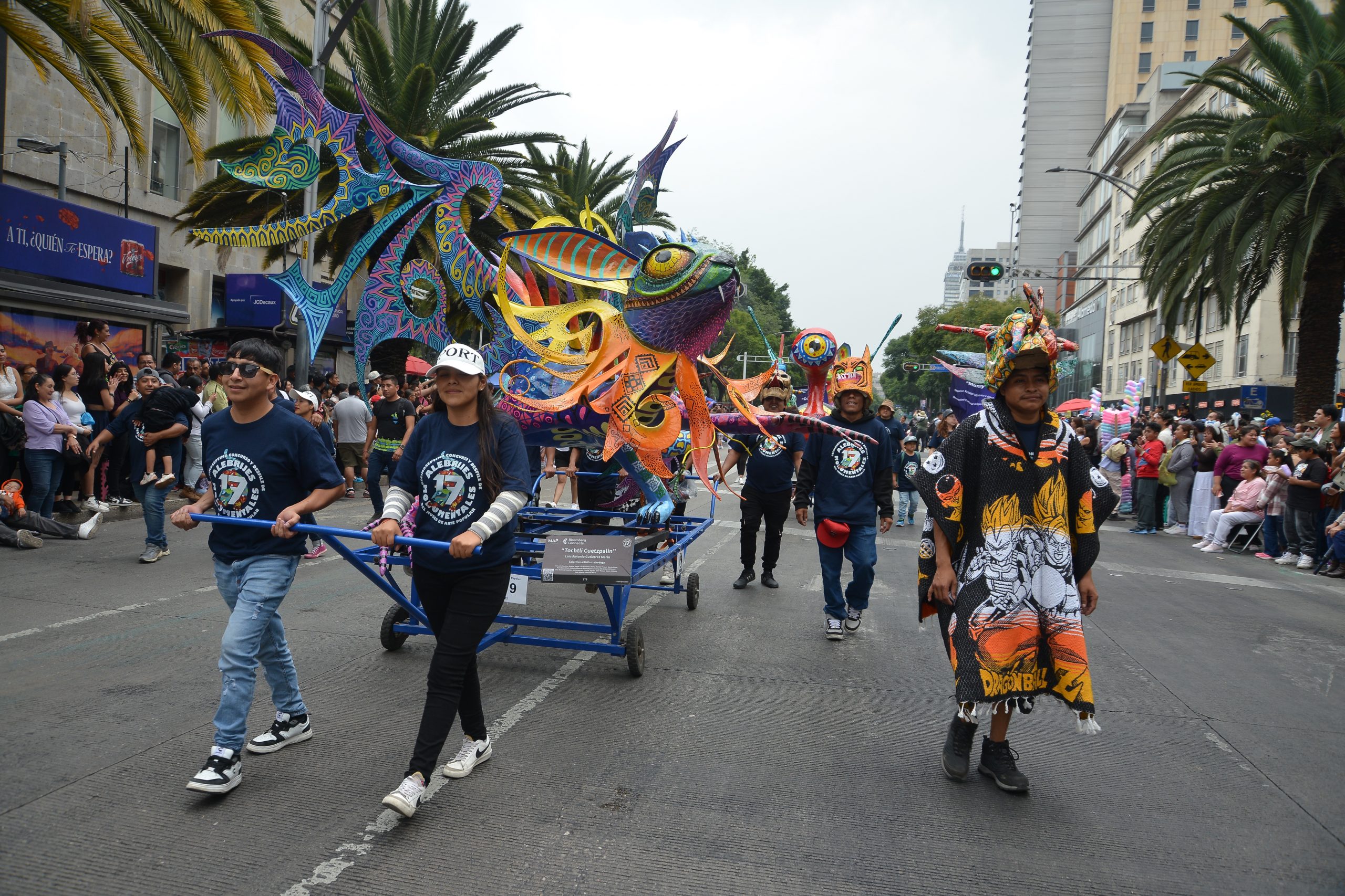 17° Desfile y Concurso de Alebrijes Monumentales del MAP. Fotografía: La -Isabel.