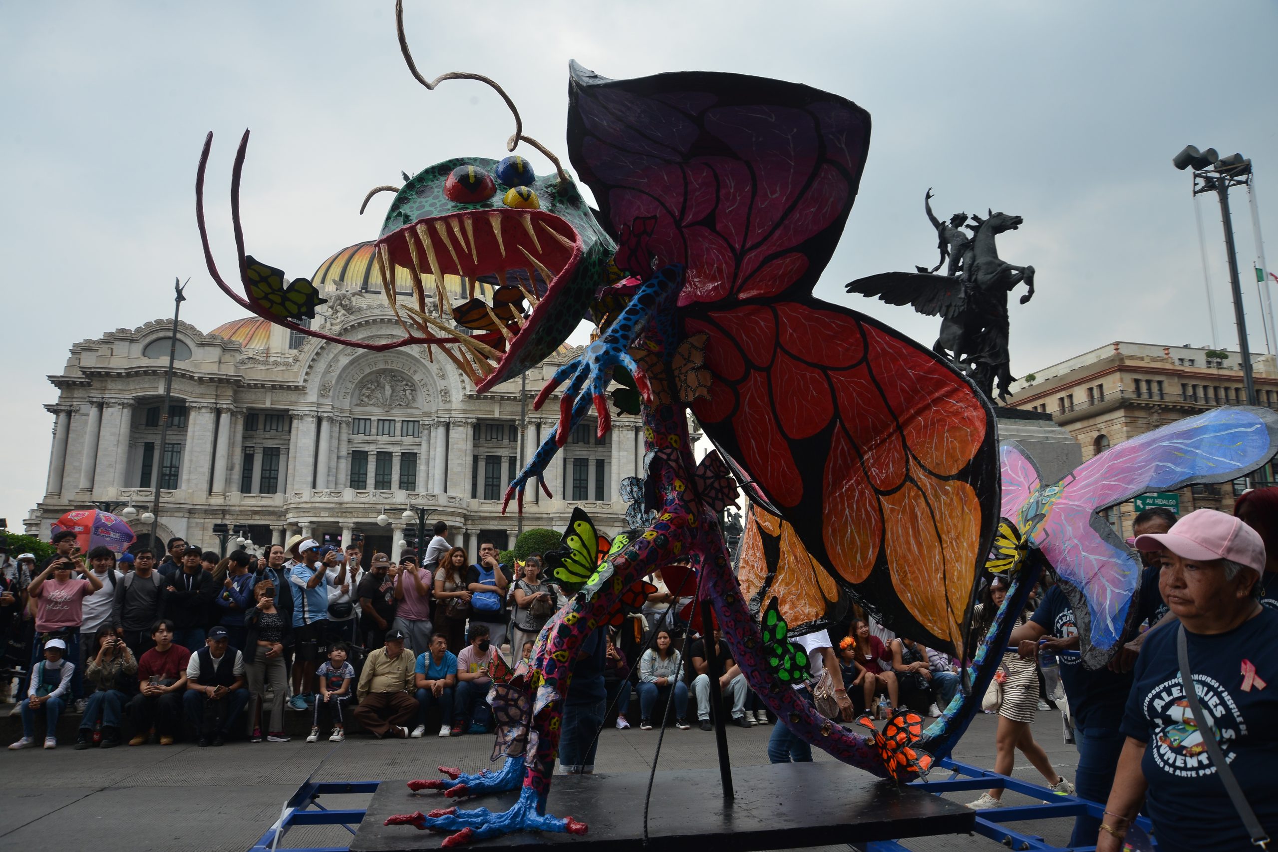17° Desfile y Concurso de Alebrijes Monumentales del MAP. Fotografía: La -Isabel.