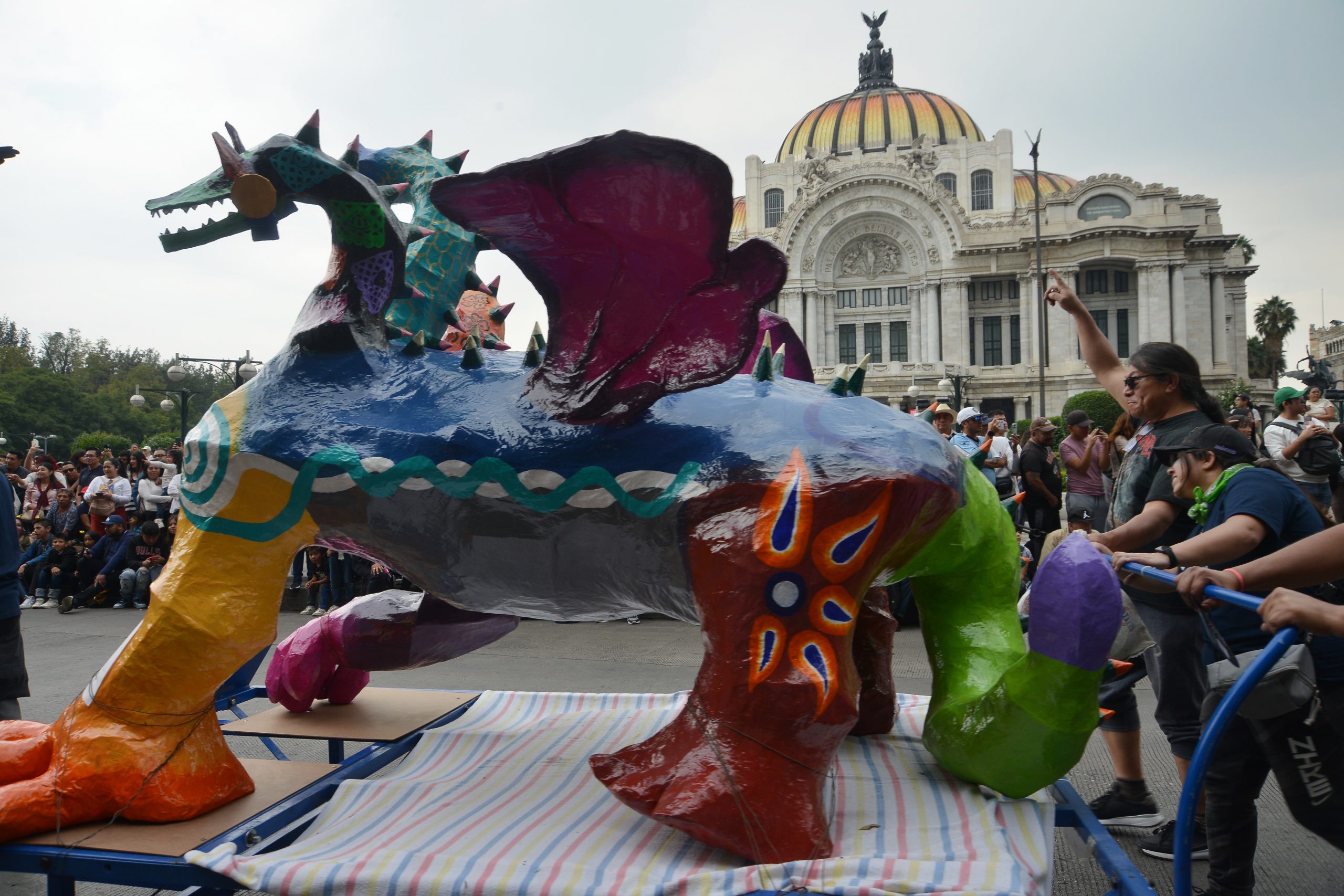 17° Desfile y Concurso de Alebrijes Monumentales del MAP. Fotografía: La -Isabel.