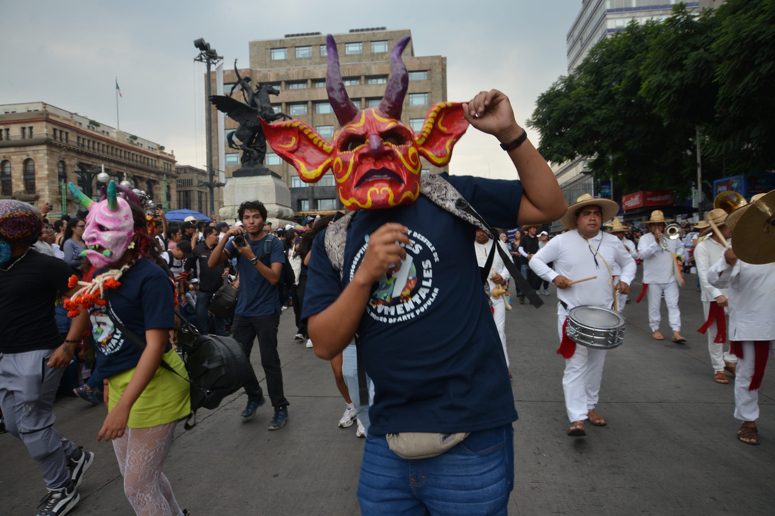 17° Desfile y Concurso de Alebrijes Monumentales del MAP. Fotografía: La -Isabel.