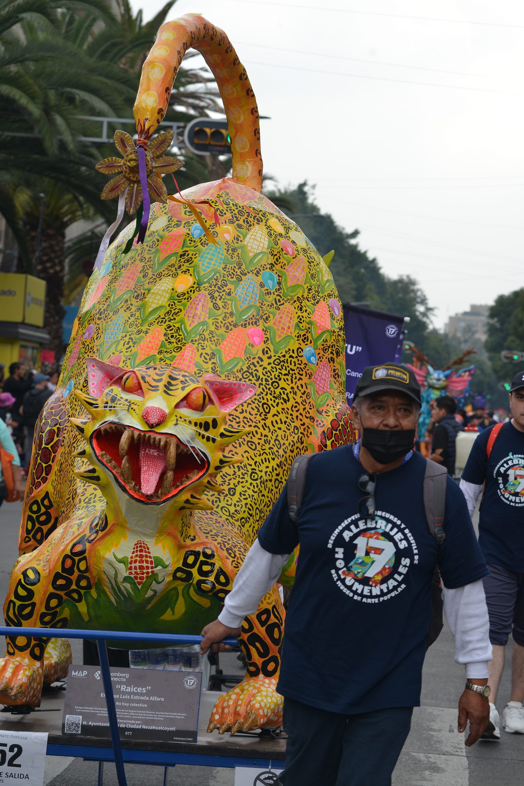 17° Desfile y Concurso de Alebrijes Monumentales del MAP. Fotografía: La -Isabel.