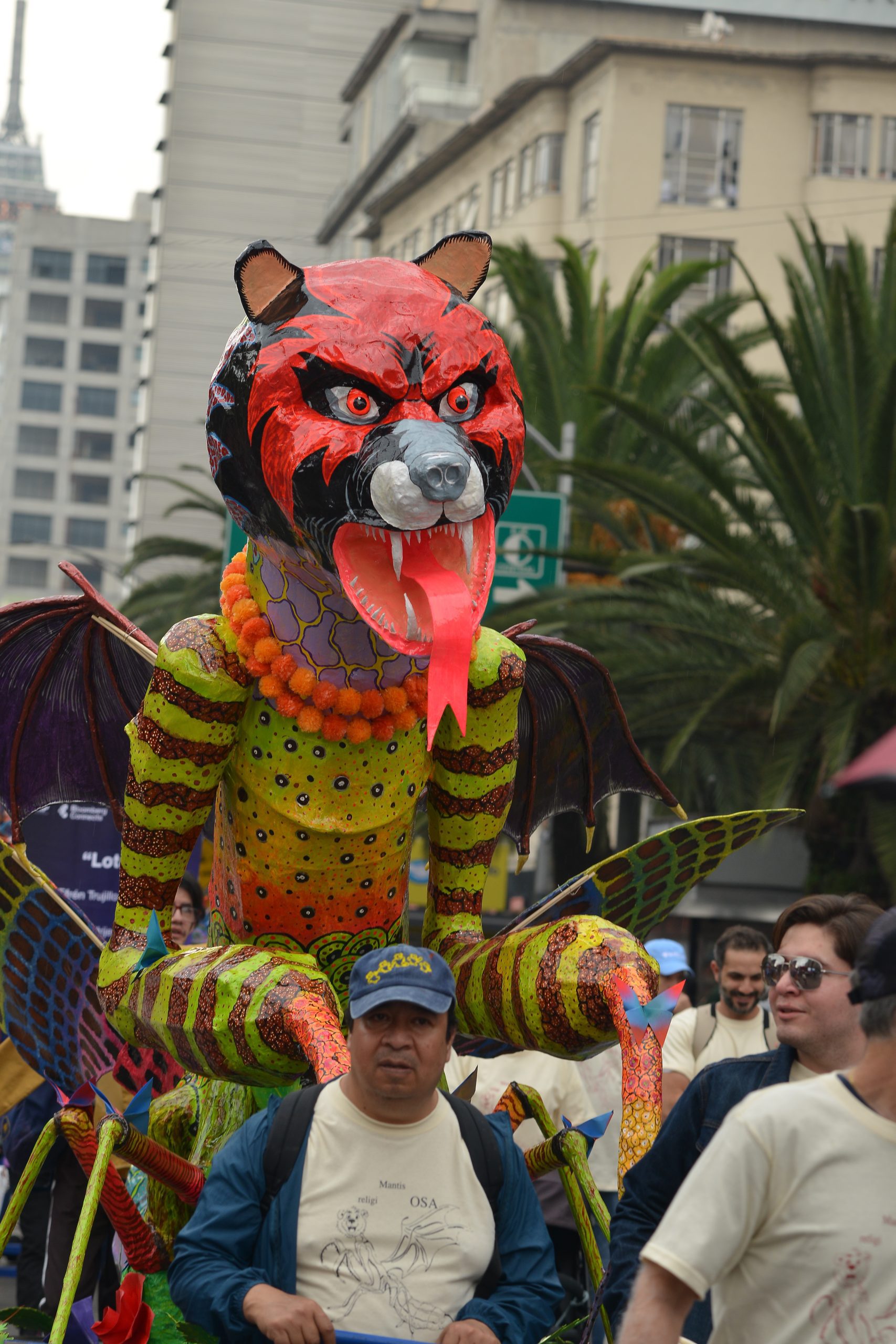 17° Desfile y Concurso de Alebrijes Monumentales del MAP. Fotografía: La -Isabel.