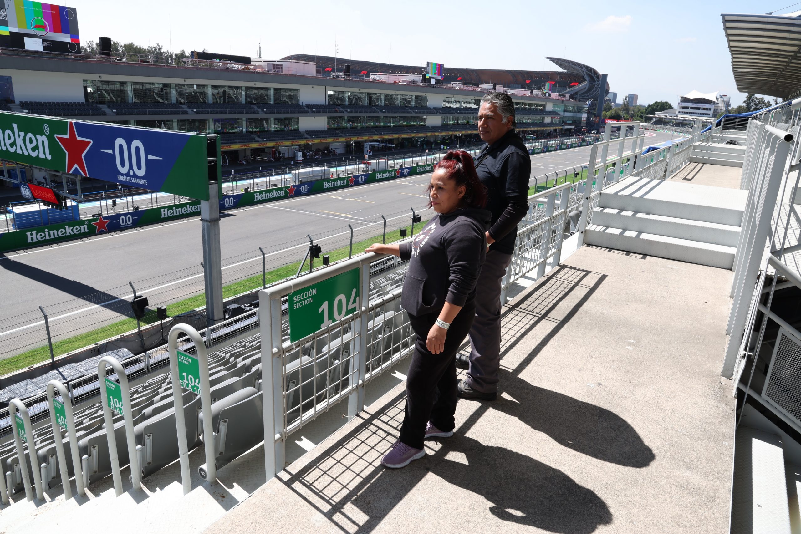 La Jefa de Gobierno, Clara Brugada inaugura el Pabellón “Corazón Grande” en el Gran Premio de México. Fotografía: La Isabel.