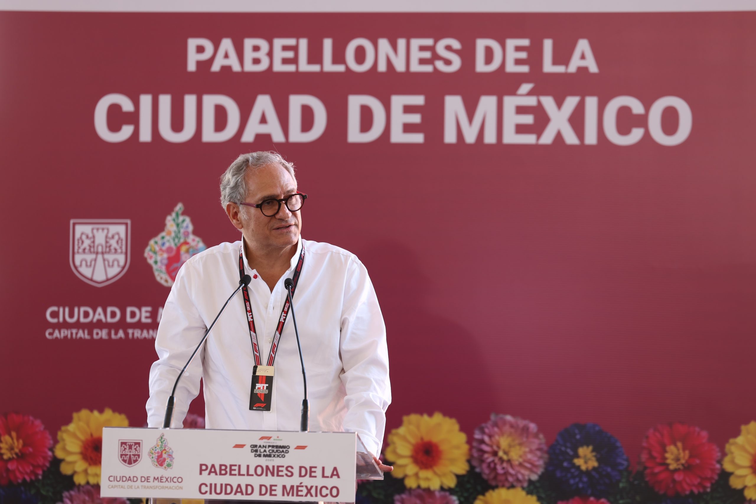 La Jefa de Gobierno, Clara Brugada inaugura el Pabellón “Corazón Grande” en el Gran Premio de México. Fotografía: La Isabel.