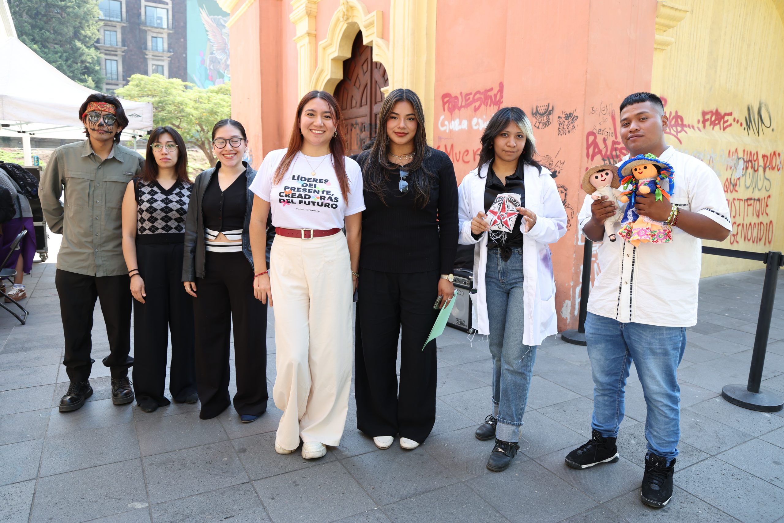 La Jefa de Gobierno de la Ciudad de México, Clara Brugada Molina, encabezó el encuentro Cosecha de Idea. Fotografía: La Isabel.