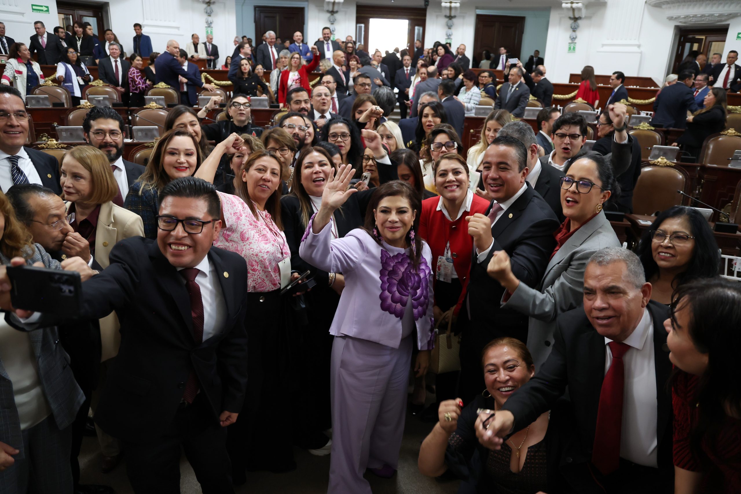 Primer Informe de Gobierno de la Jefa de Gobierno, Clara Brugada. Fotografía: La Isabel.