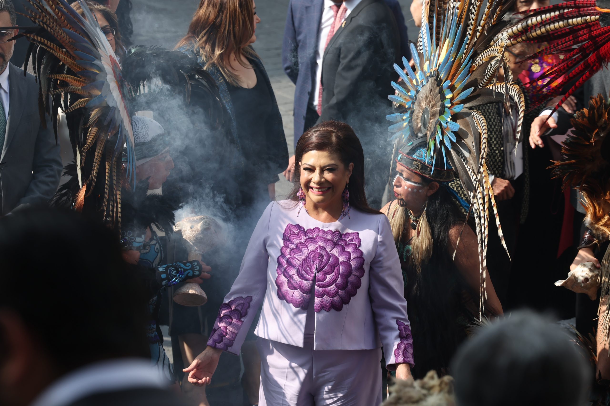Primer Informe de Gobierno de la Jefa de Gobierno, Clara Brugada. Fotografía: La Isabel.