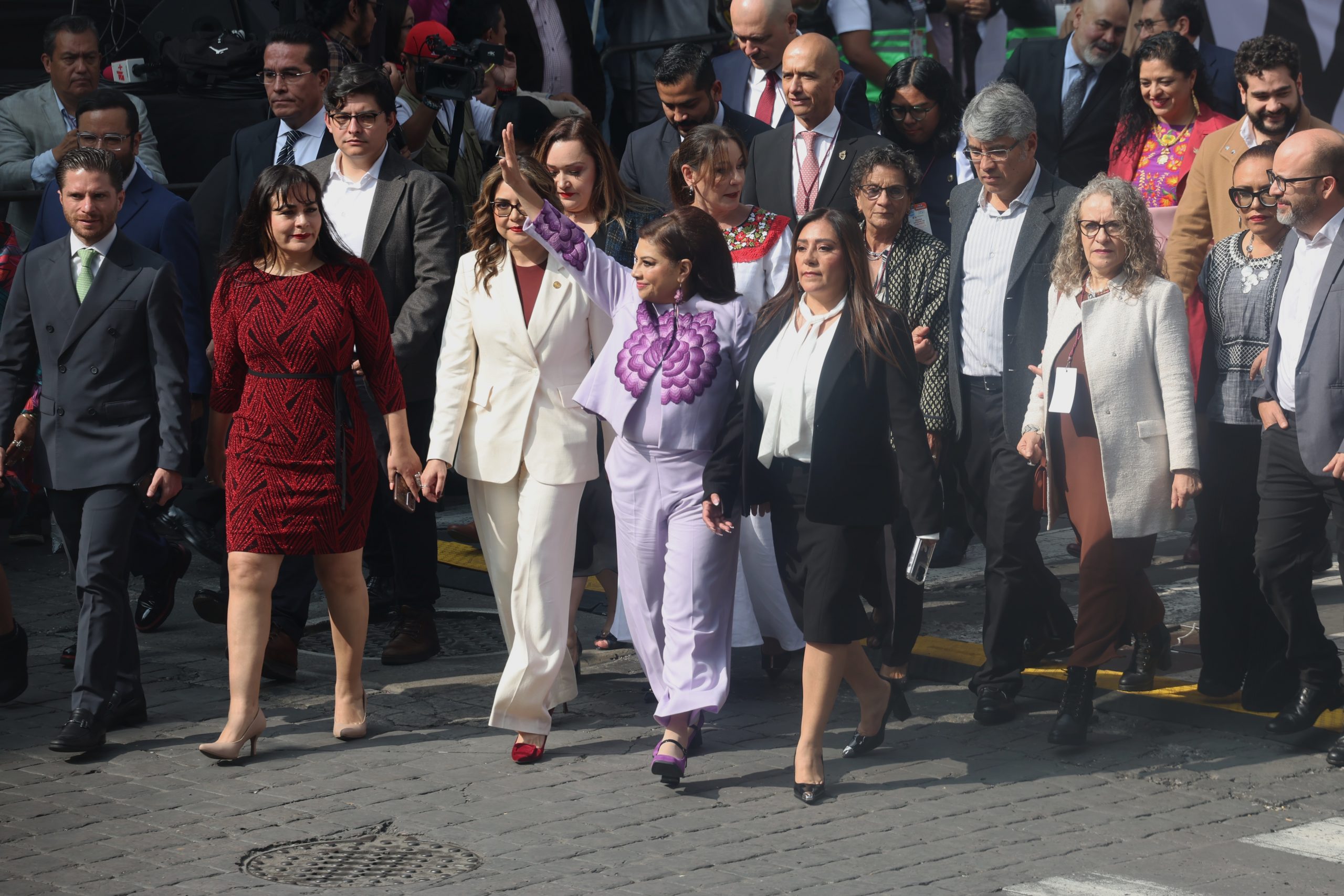 Primer Informe de Gobierno de la Jefa de Gobierno, Clara Brugada. Fotografía: La Isabel.