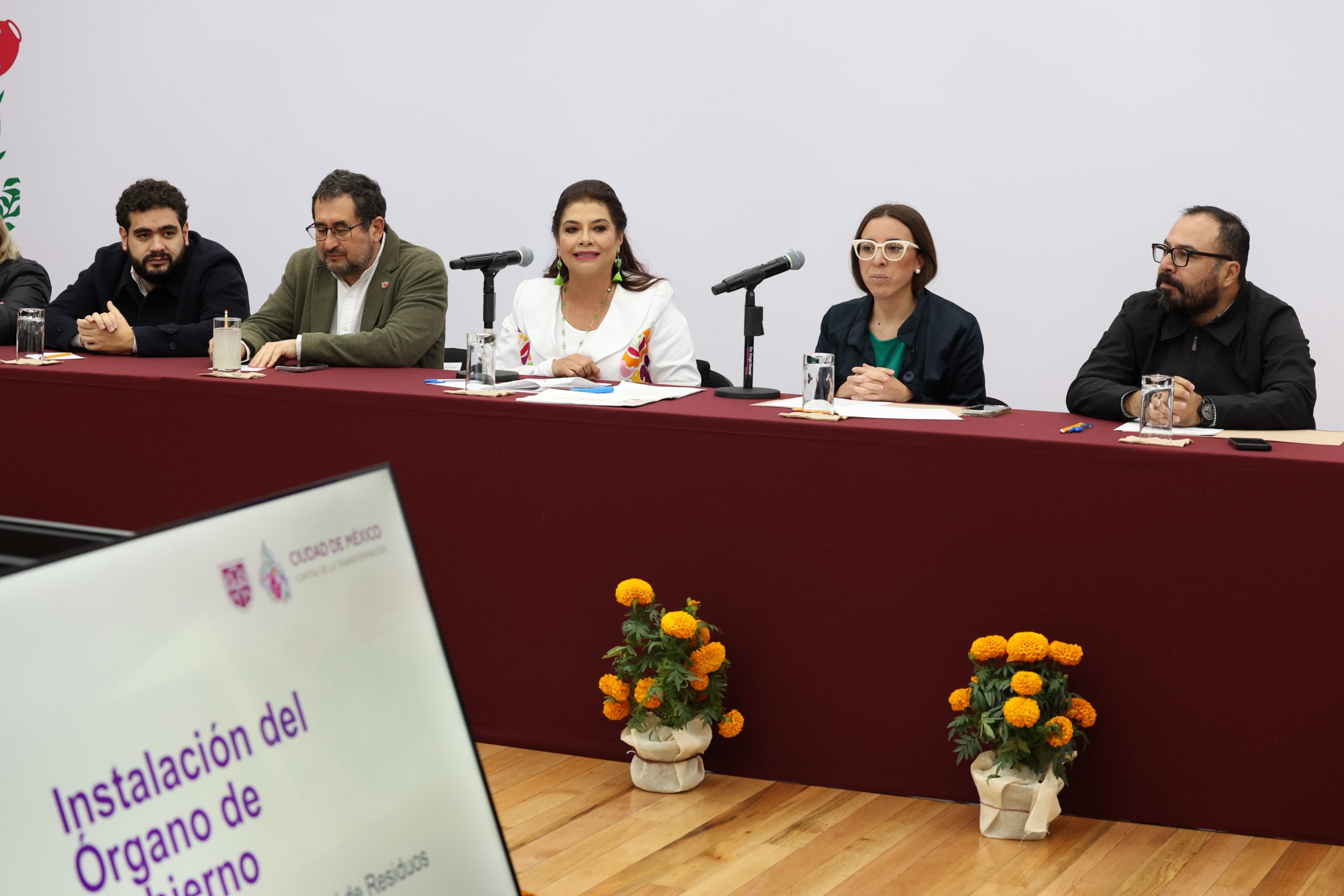 Instalación del Órgano de Gobierno de la Agencia de Gestión Integral de Residuos y campaña “Transforma tu Ciudad, cada basura en su lugar”. Fotografía: La Isabel.