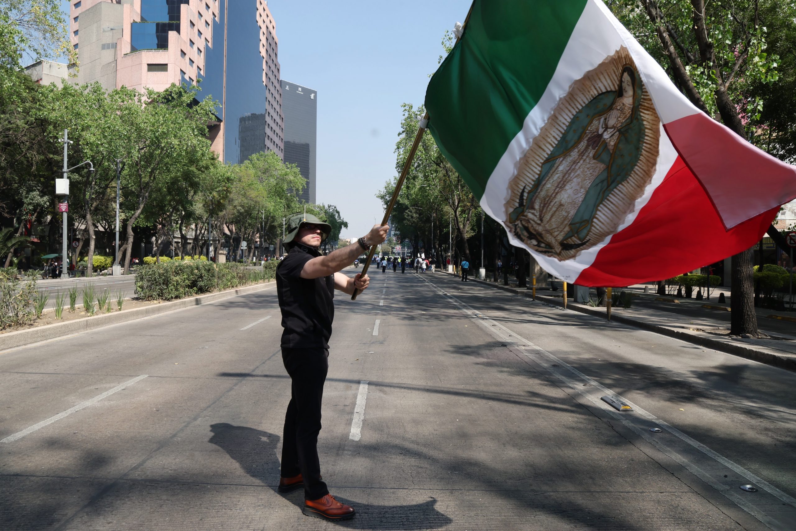 Marcha Generación Z. Fotografía: Benjamín Flores.