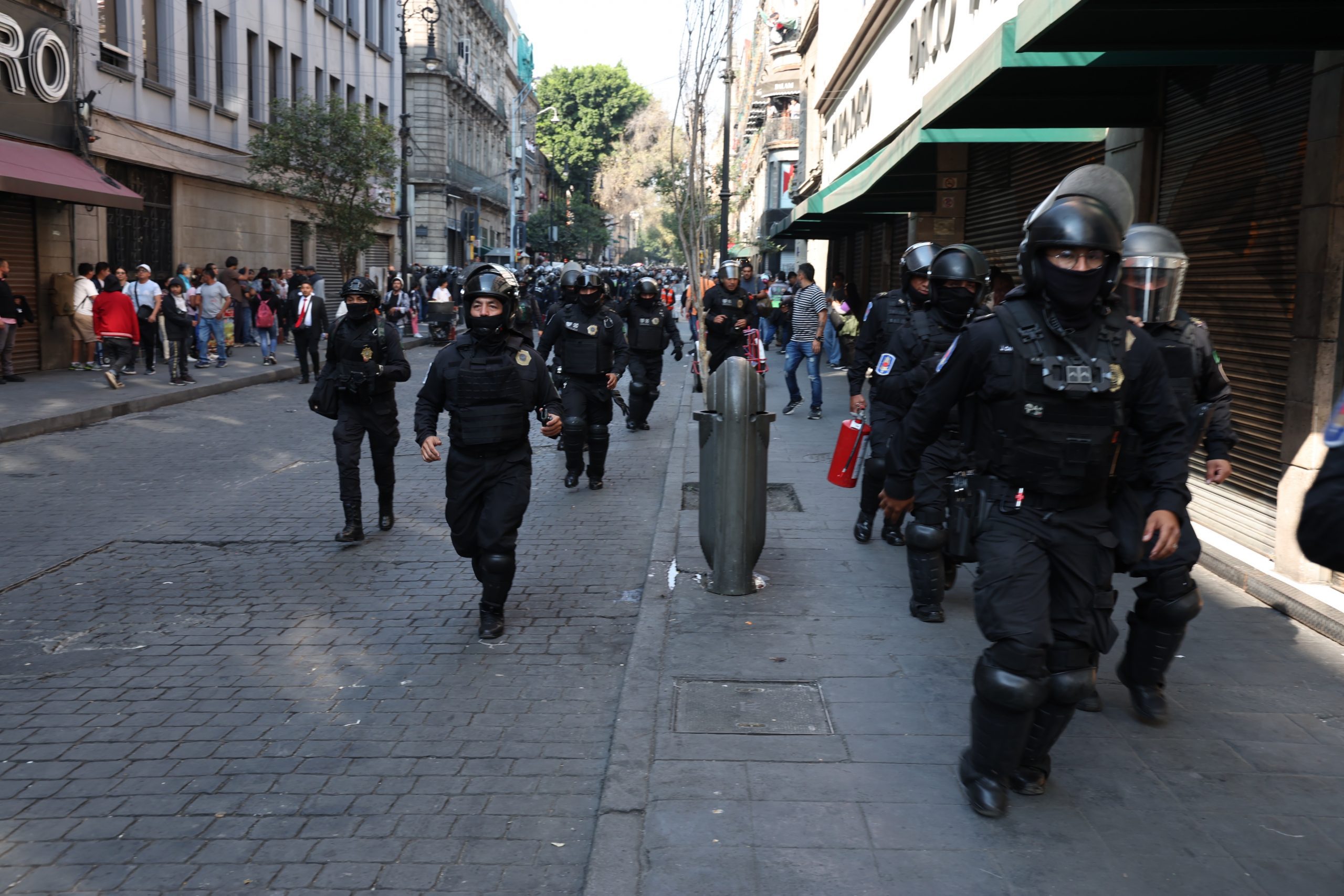 Marcha Generación Z. Fotografía: Benjamín Flores.