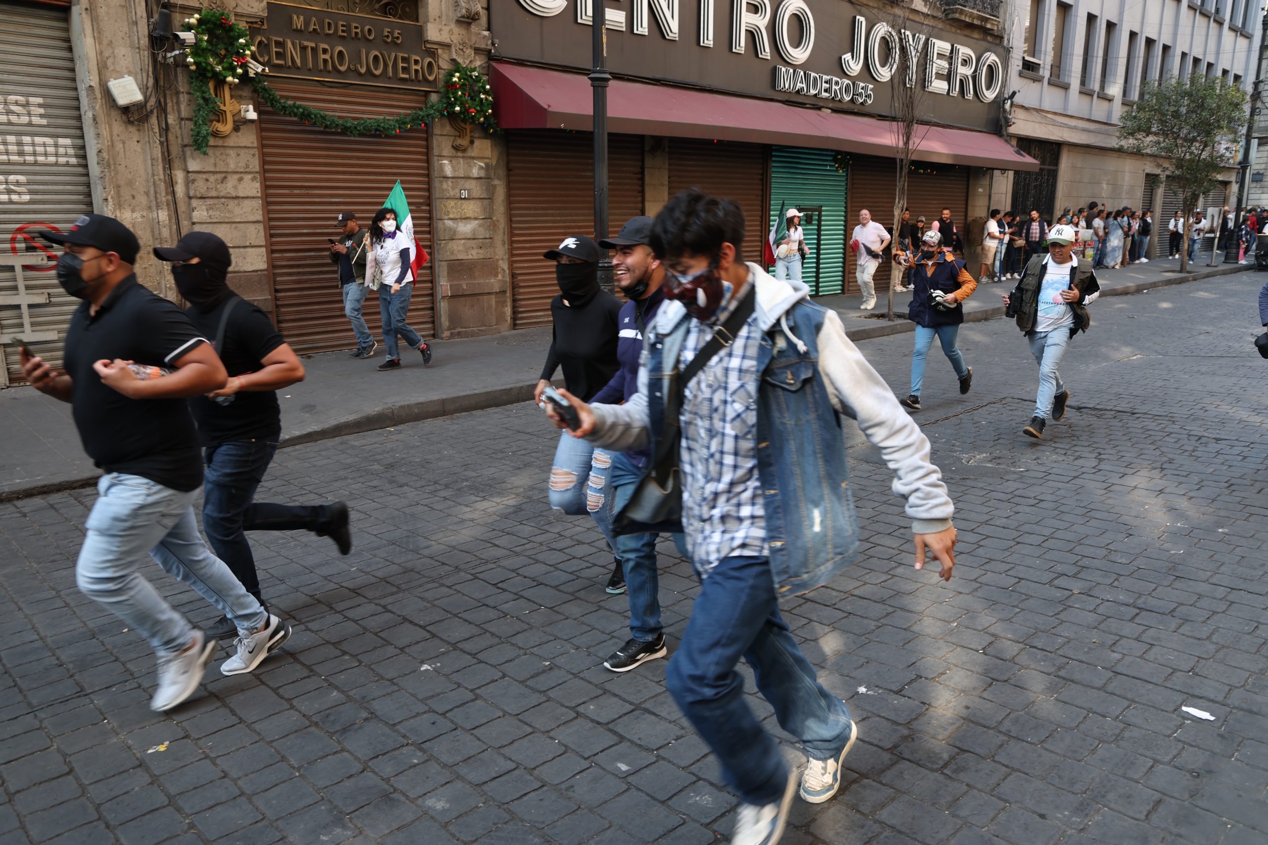 Marcha Generación Z. Fotografía: Benjamín Flores.