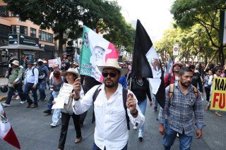 Marcha Generación Z. Fotografía: Benjamín Flores.