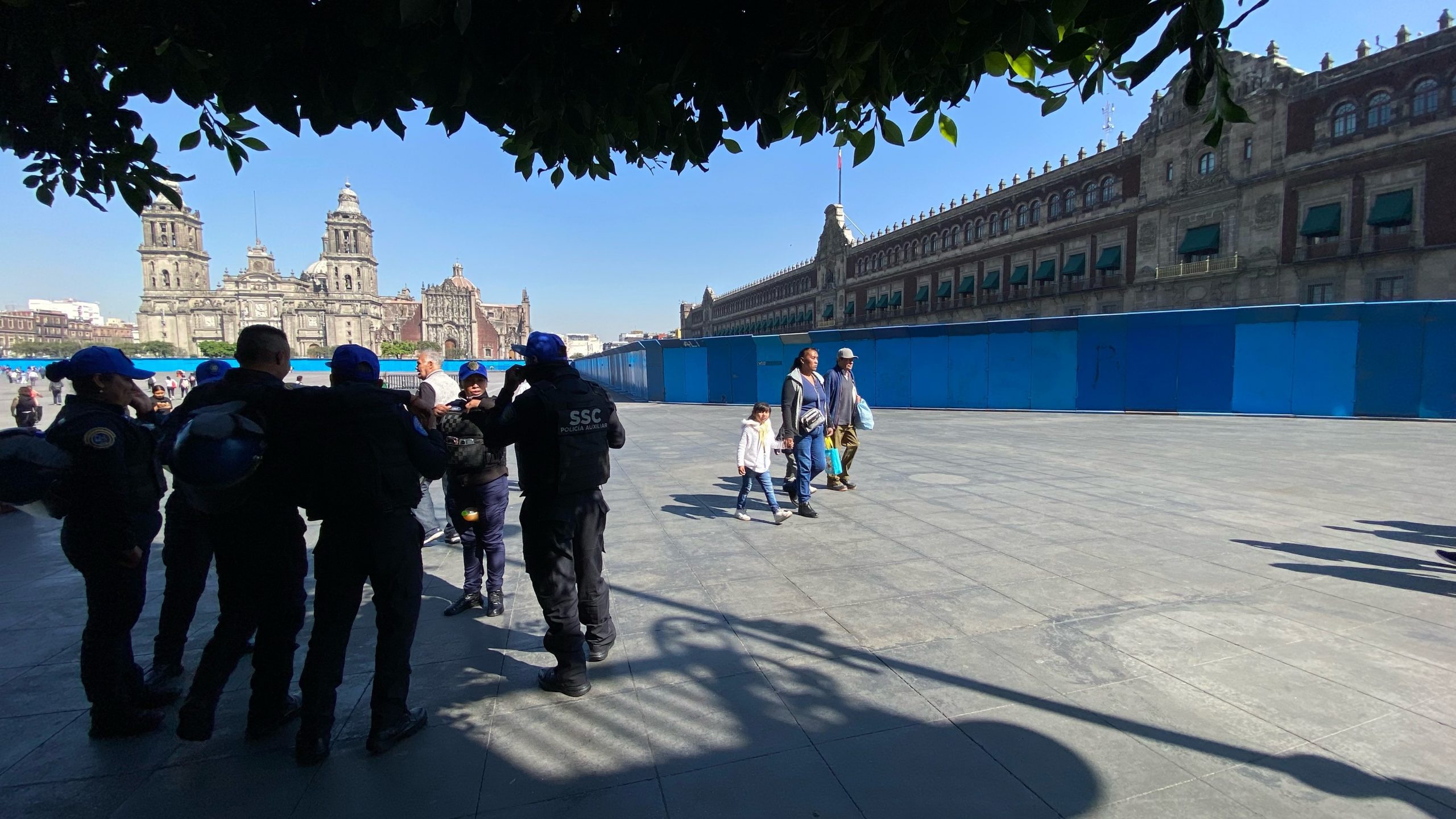 Vallas en el Centro Histórico. Fotografía: La Isabel.