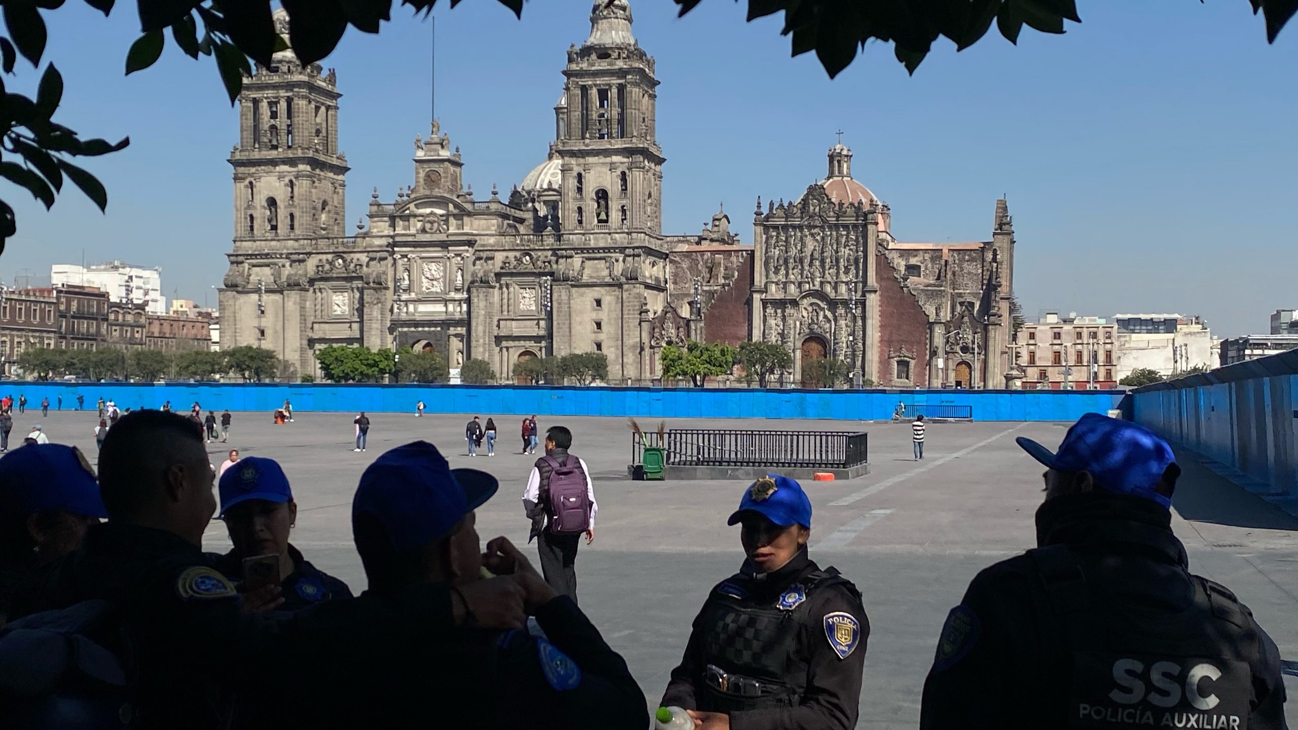 Vallas en el Centro Histórico. Fotografía: La Isabel.