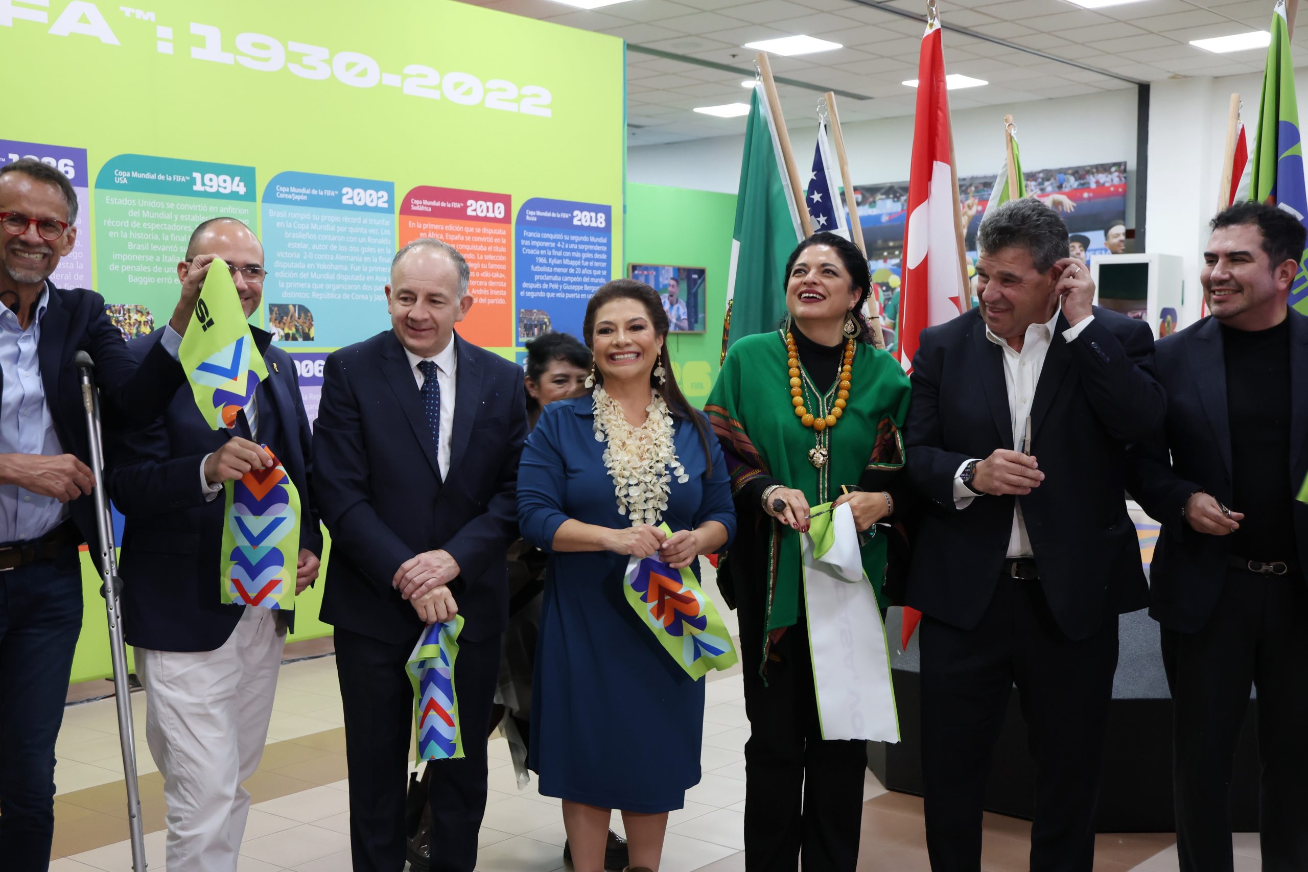 Inauguración del Centro de Voluntariado de la FIFA CDMX rumbo a la Copa Mundial de Futbol 2026. Fotografía: La Isabel.