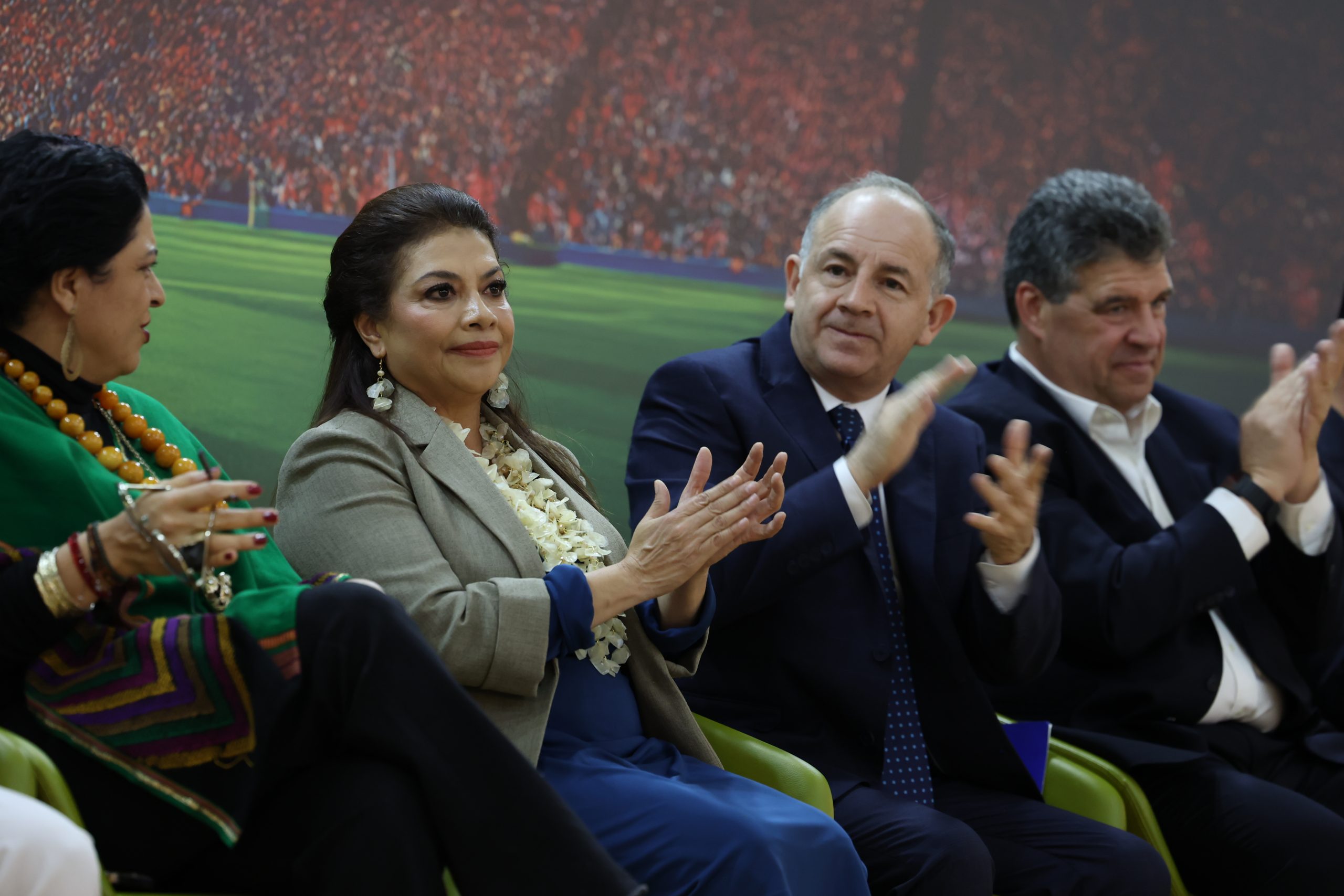 Inauguración del Centro de Voluntariado de la FIFA CDMX rumbo a la Copa Mundial de Futbol 2026. Fotografía: La Isabel.