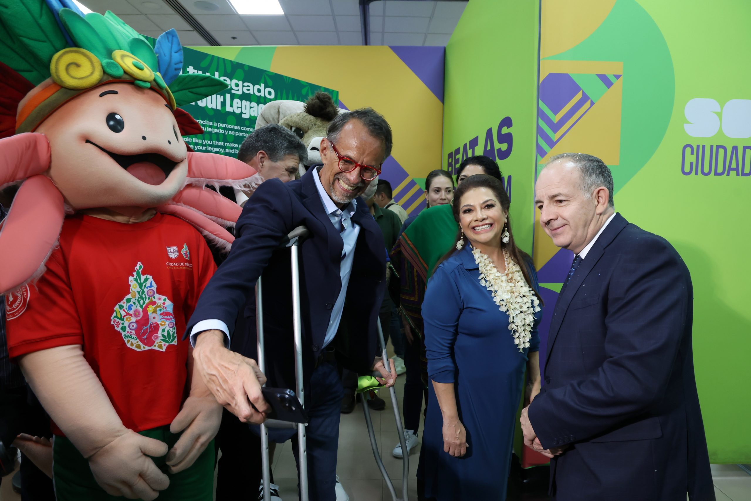 Inauguración del Centro de Voluntariado de la FIFA CDMX rumbo a la Copa Mundial de Futbol 2026. Fotografía: La Isabel.