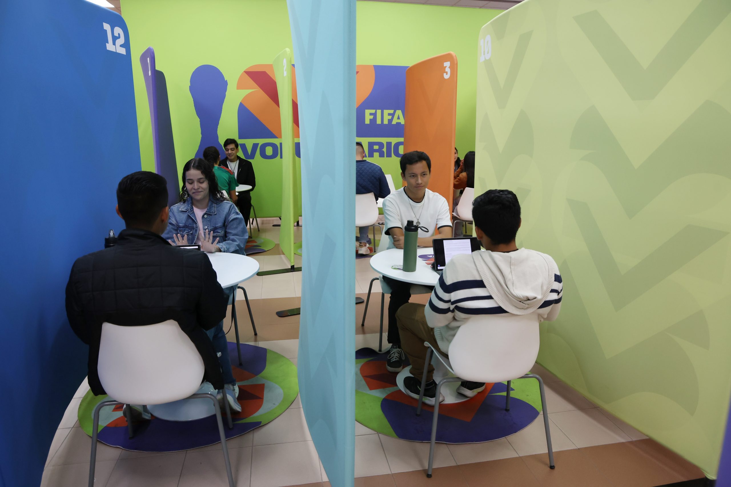 Inauguración del Centro de Voluntariado de la FIFA CDMX rumbo a la Copa Mundial de Futbol 2026. Fotografía: La Isabel.