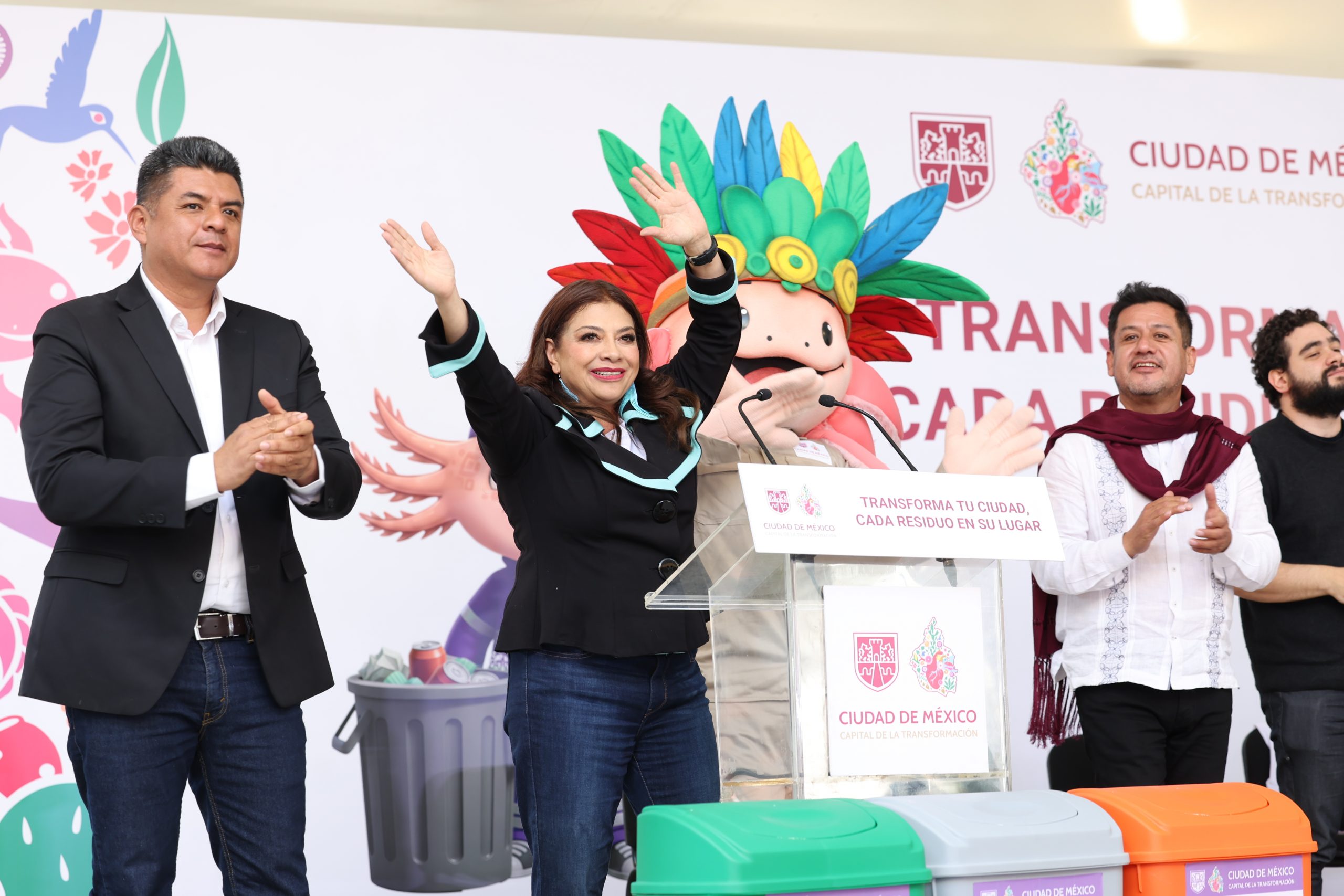 “Transforma tu Ciudad: cada residuo en su lugar”. Fotografía: La Isabel.