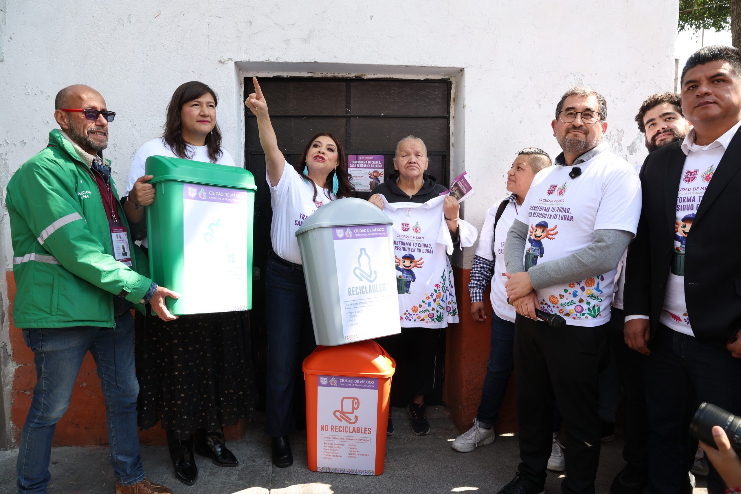 “Transforma tu Ciudad: cada residuo en su lugar”. Fotografía: La Isabel.