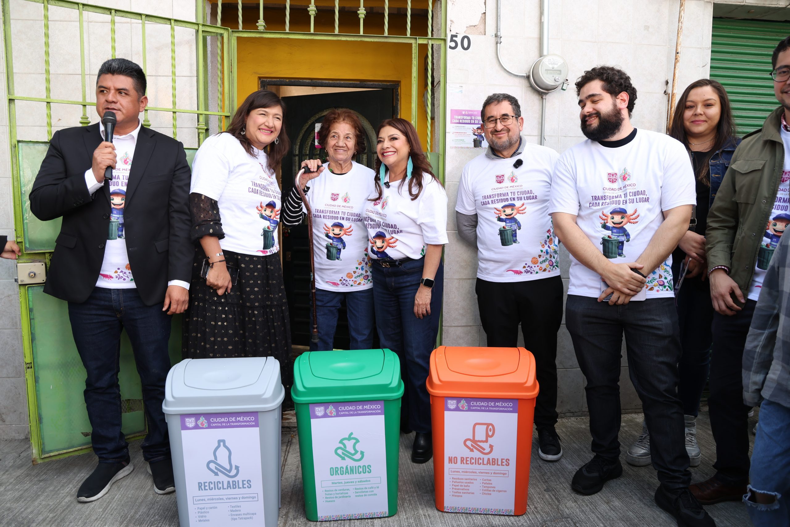 “Transforma tu Ciudad: cada residuo en su lugar”. Fotografía: La Isabel.