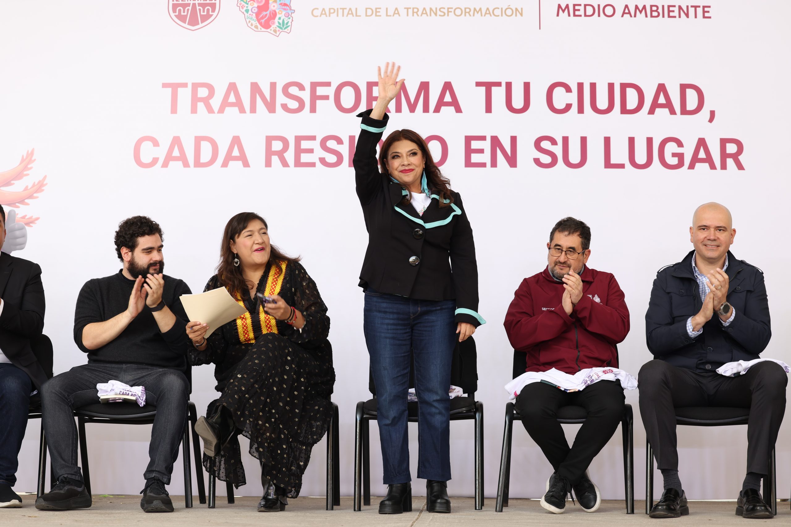 “Transforma tu Ciudad: cada residuo en su lugar”. Fotografía: La Isabel.