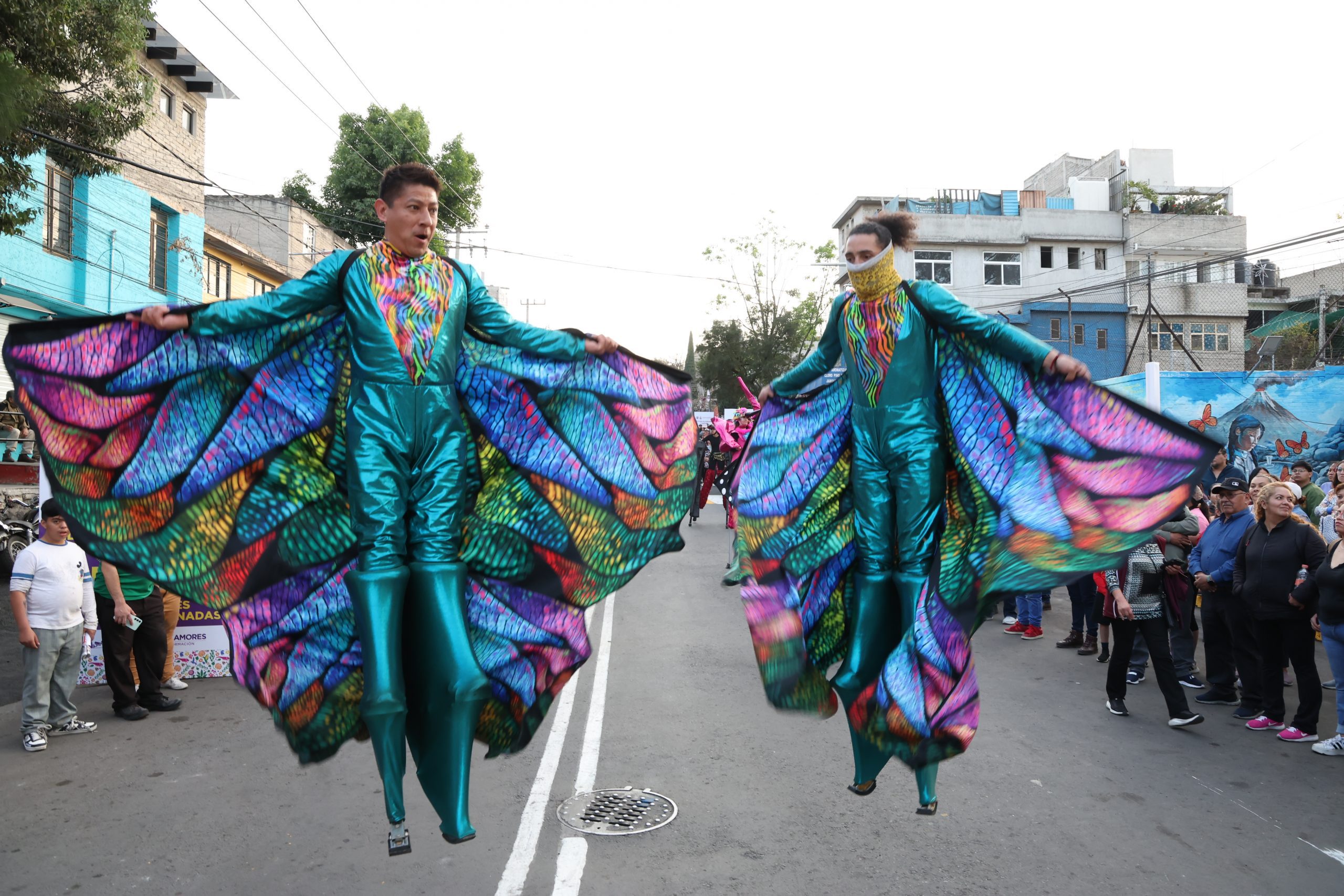 Gobierno Casa por Casa en Pedregal de Santo Domingo, alcaldía Coyoacán. Fotografía: La Isabel.