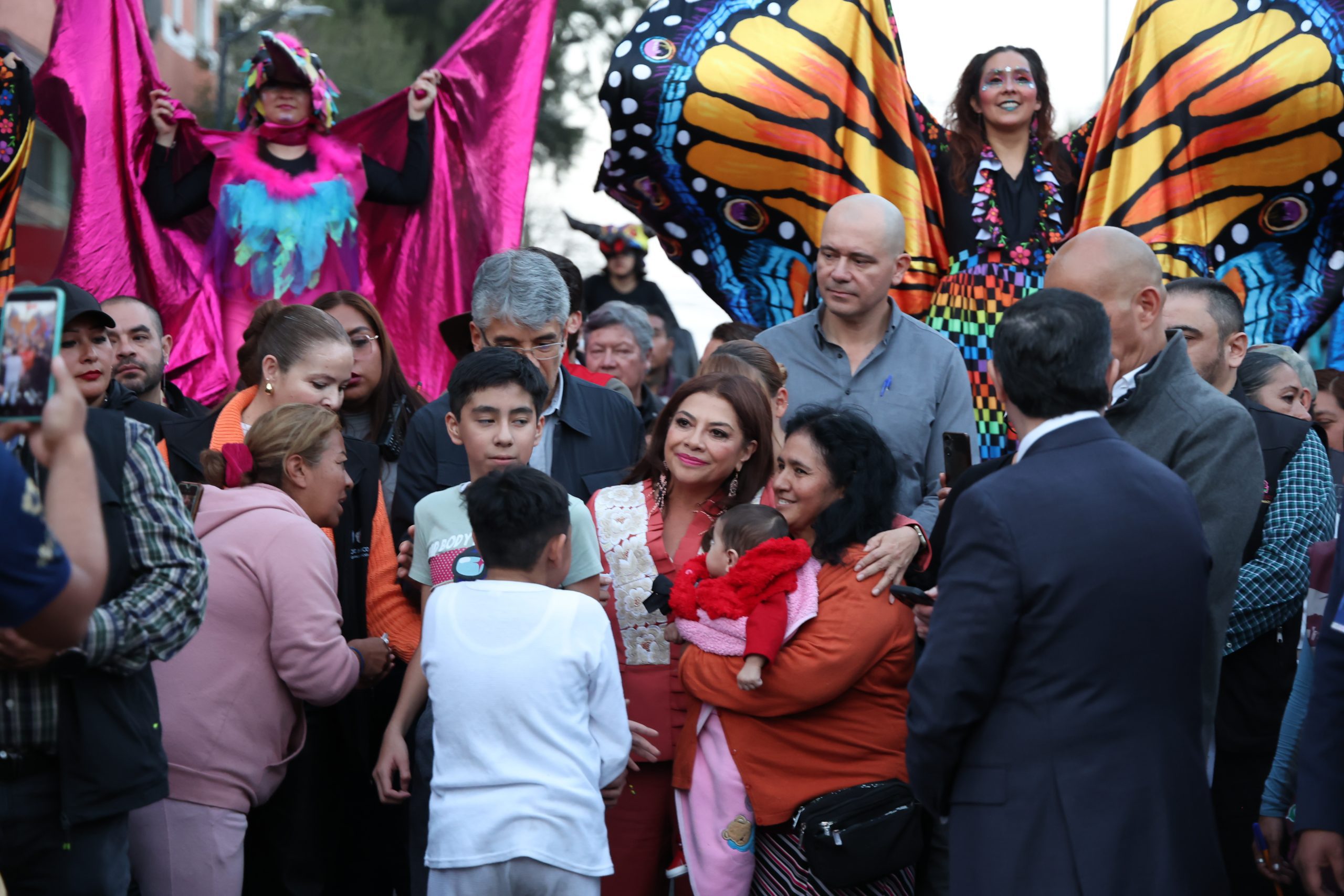 Gobierno Casa por Casa en Pedregal de Santo Domingo, alcaldía Coyoacán. Fotografía: La Isabel.