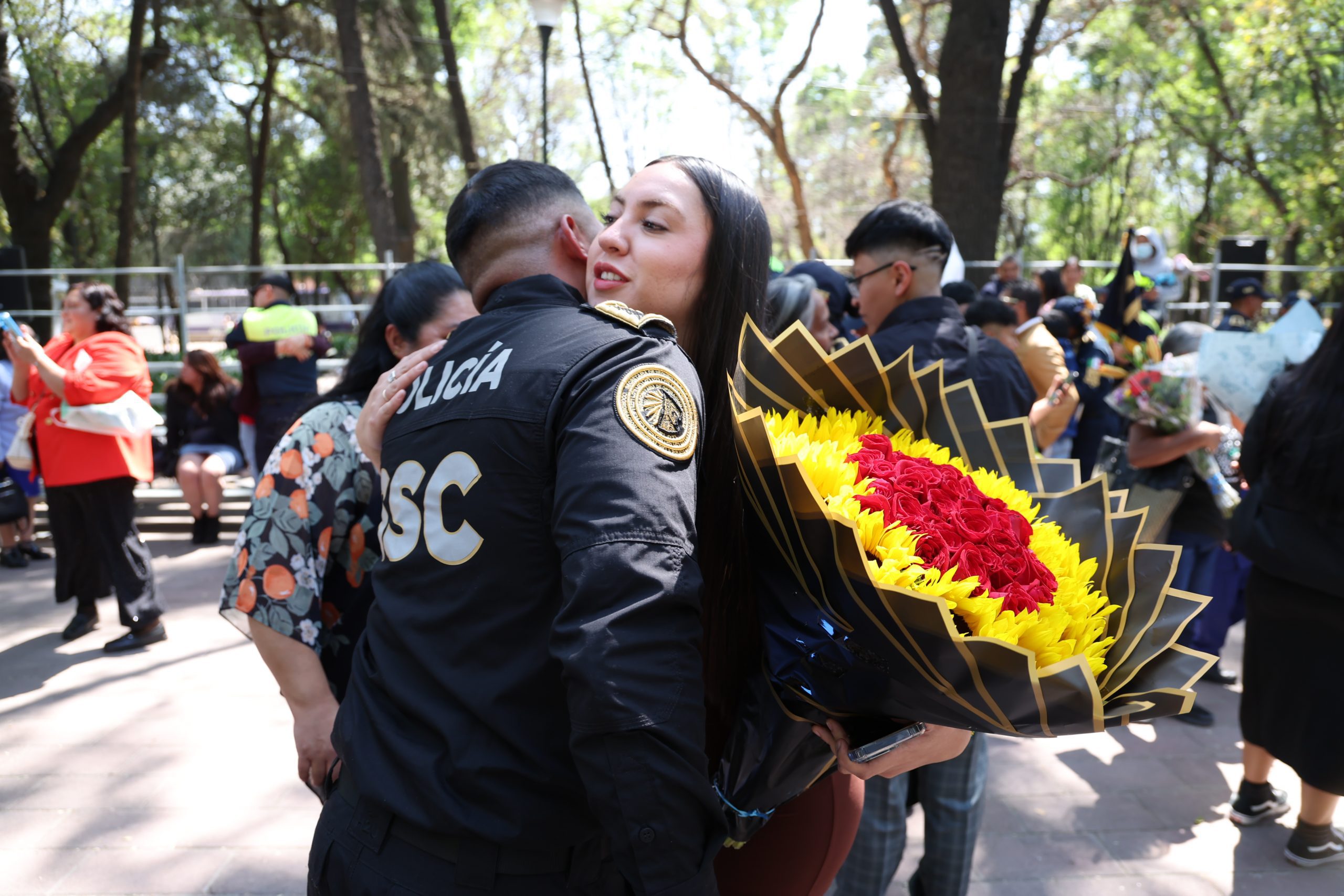 Graduación de Policías de la Ciudad de México. Fotografía: La Isabel.