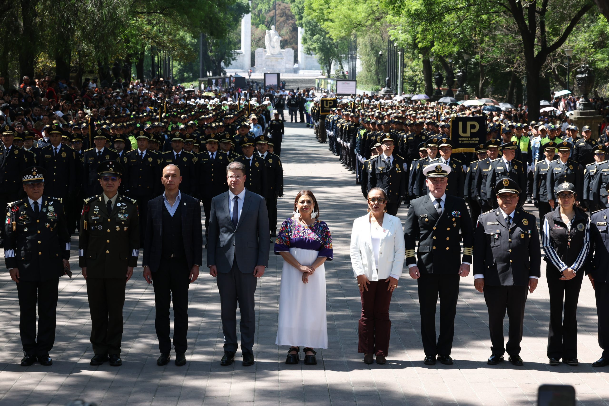 Graduación de Policías de la Ciudad de México. Fotografía: La Isabel.