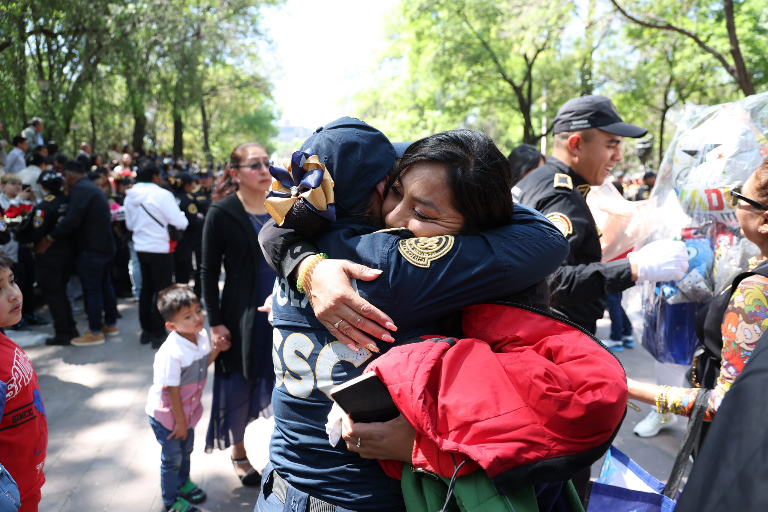 Graduación de Policías de la Ciudad de México. Fotografía: La Isabel.