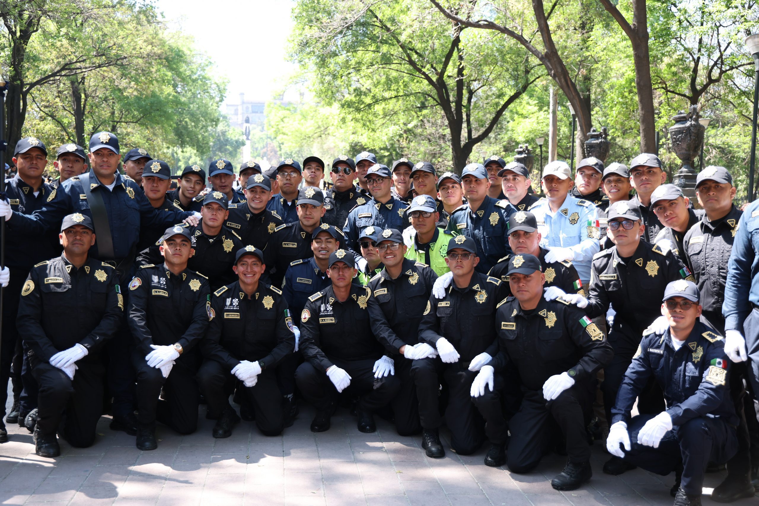 Graduación de Policías de la Ciudad de México. Fotografía: La Isabel.
