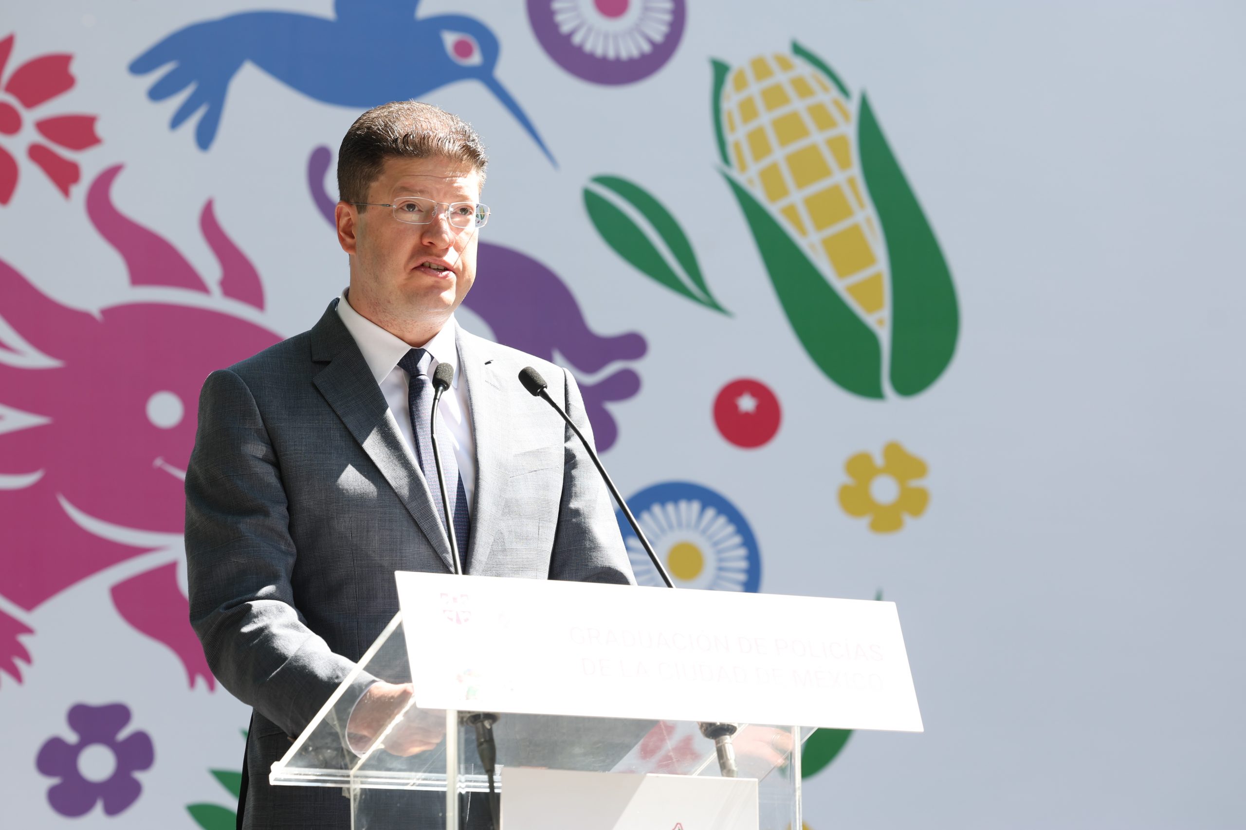 Graduación de Policías de la Ciudad de México. Fotografía: La Isabel.