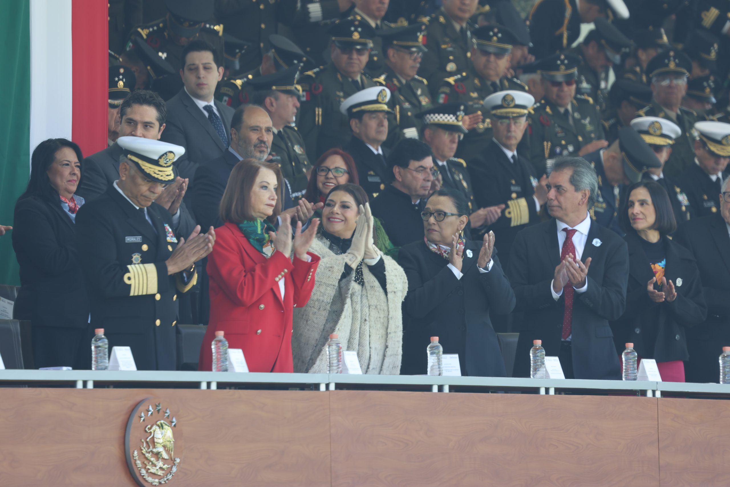 Ceremonia por el Día de la Bandera. Fotografía: La Isabel.