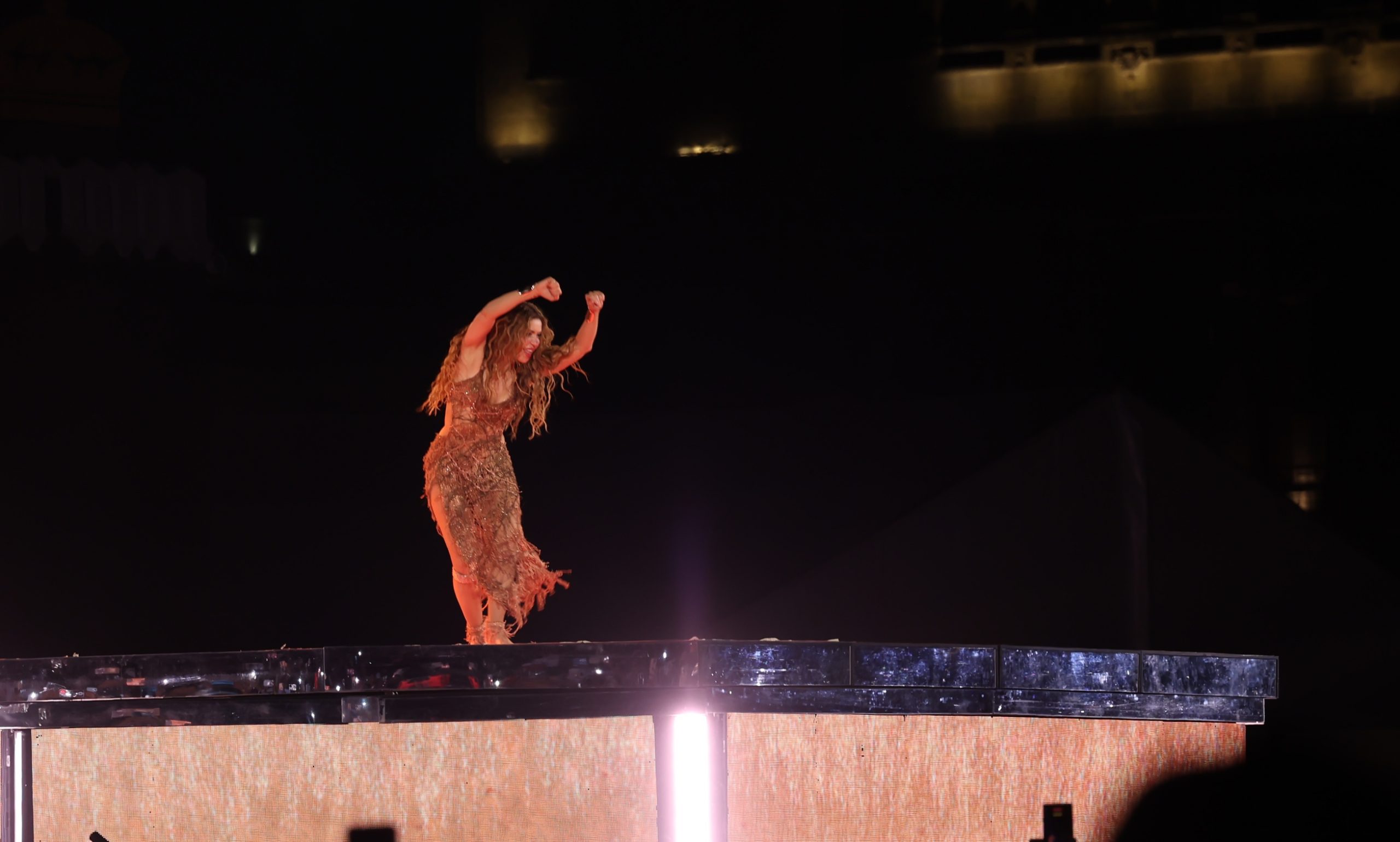 Concierto de Shakira en el Zócalo de la CDMX. Fotografía: La Isabel.
