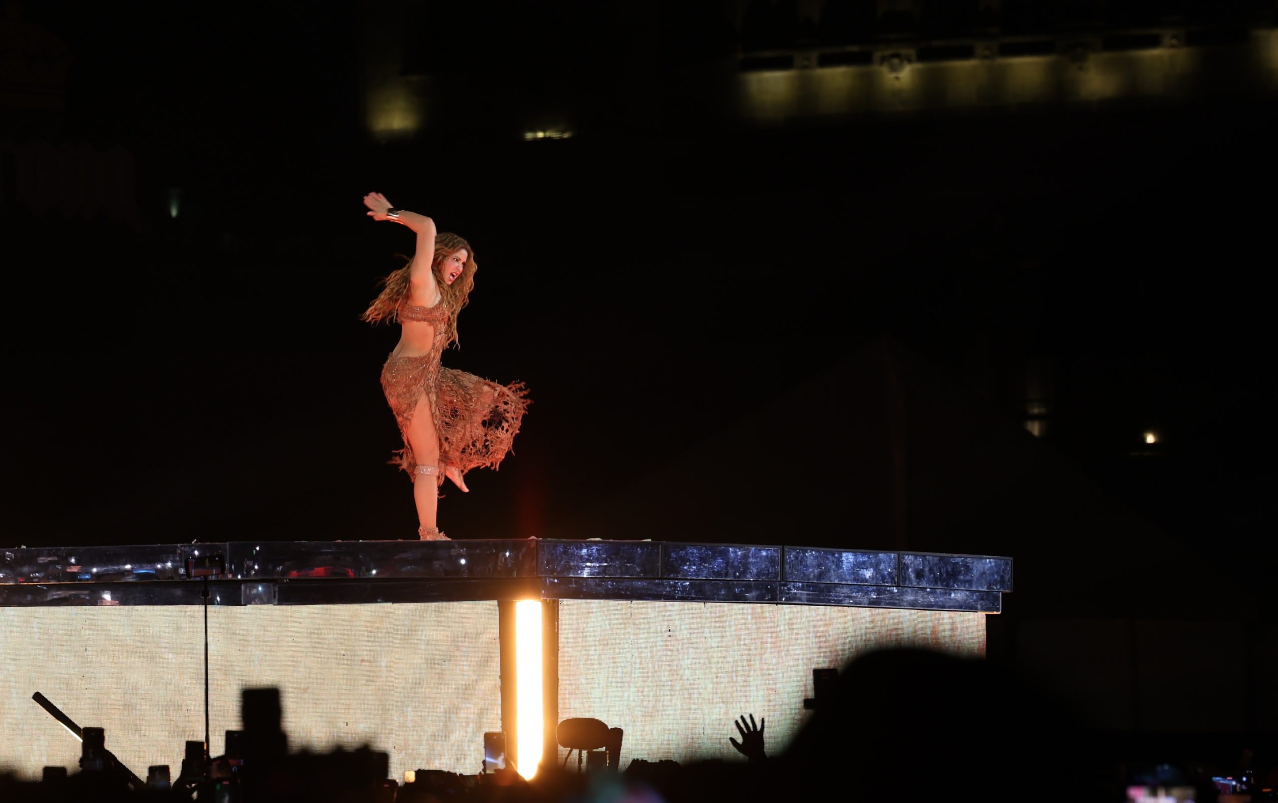 Concierto de Shakira en el Zócalo de la CDMX. Fotografía: La Isabel.