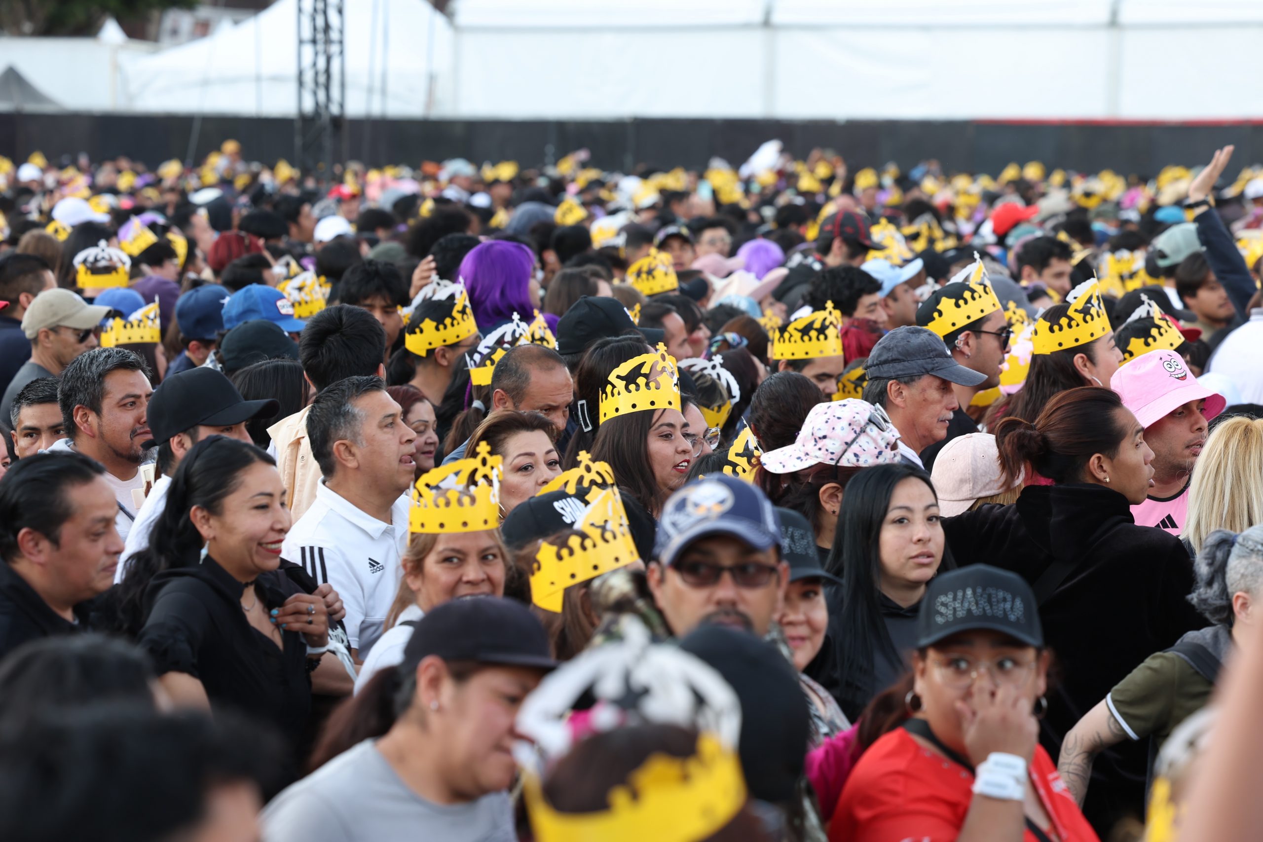 Concierto de Shakira en el Zócalo de la CDMX. Fotografía: La Isabel.