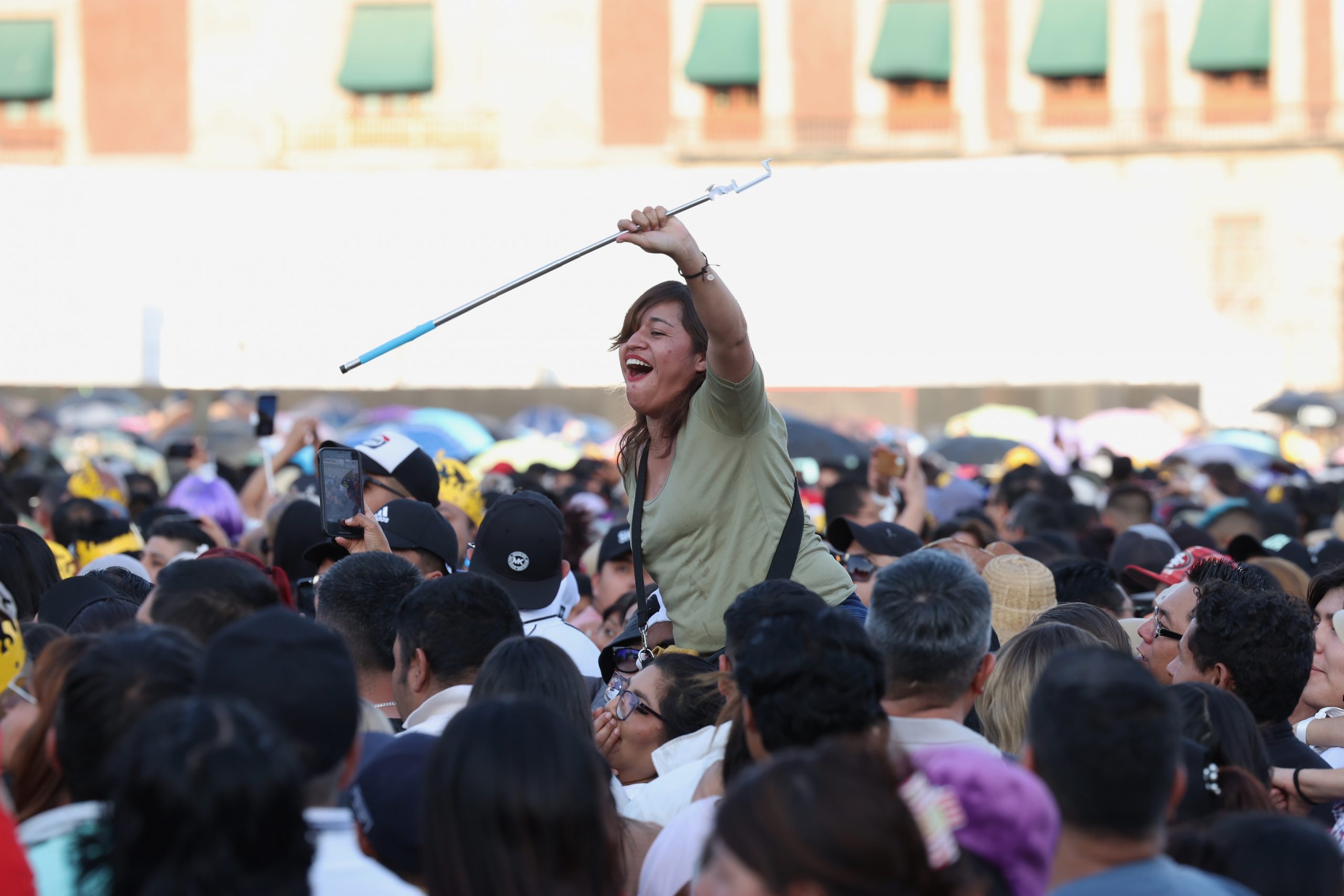 Concierto de Shakira en el Zócalo de la CDMX. Fotografía: La Isabel.