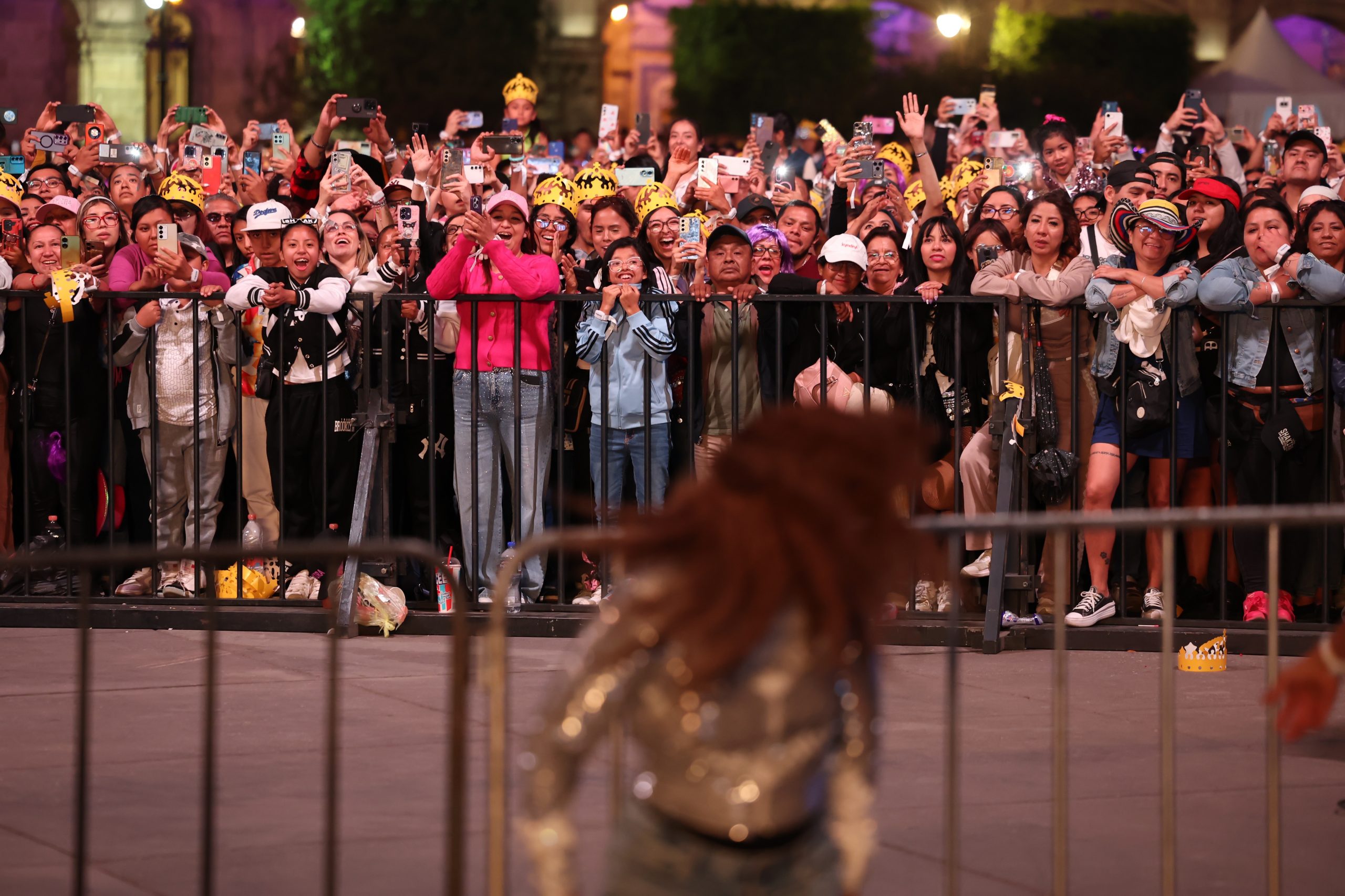 Concierto de Shakira en el Zócalo de la CDMX. Fotografía: La Isabel.