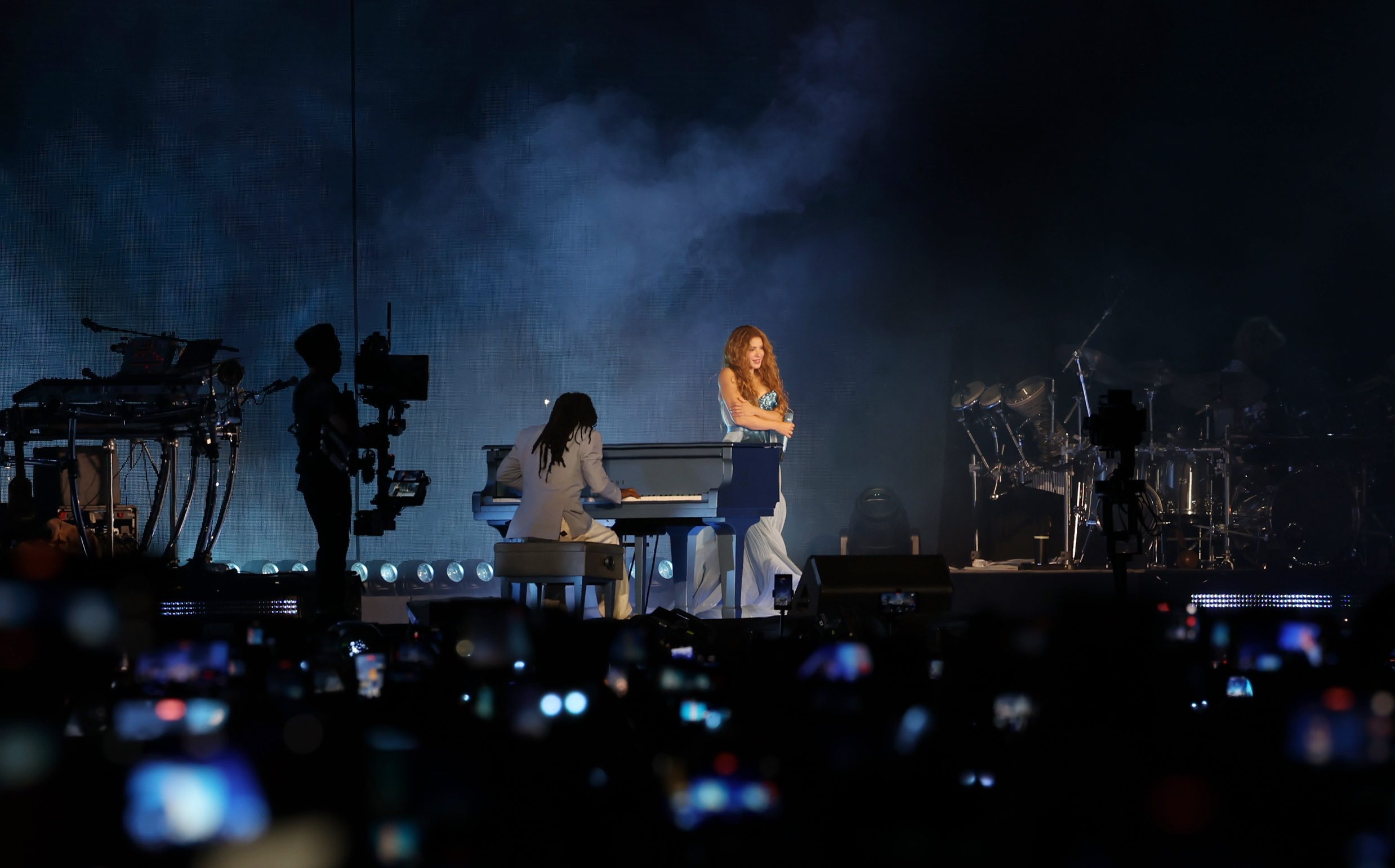 Concierto de Shakira en el Zócalo de la CDMX. Fotografía: La Isabel.