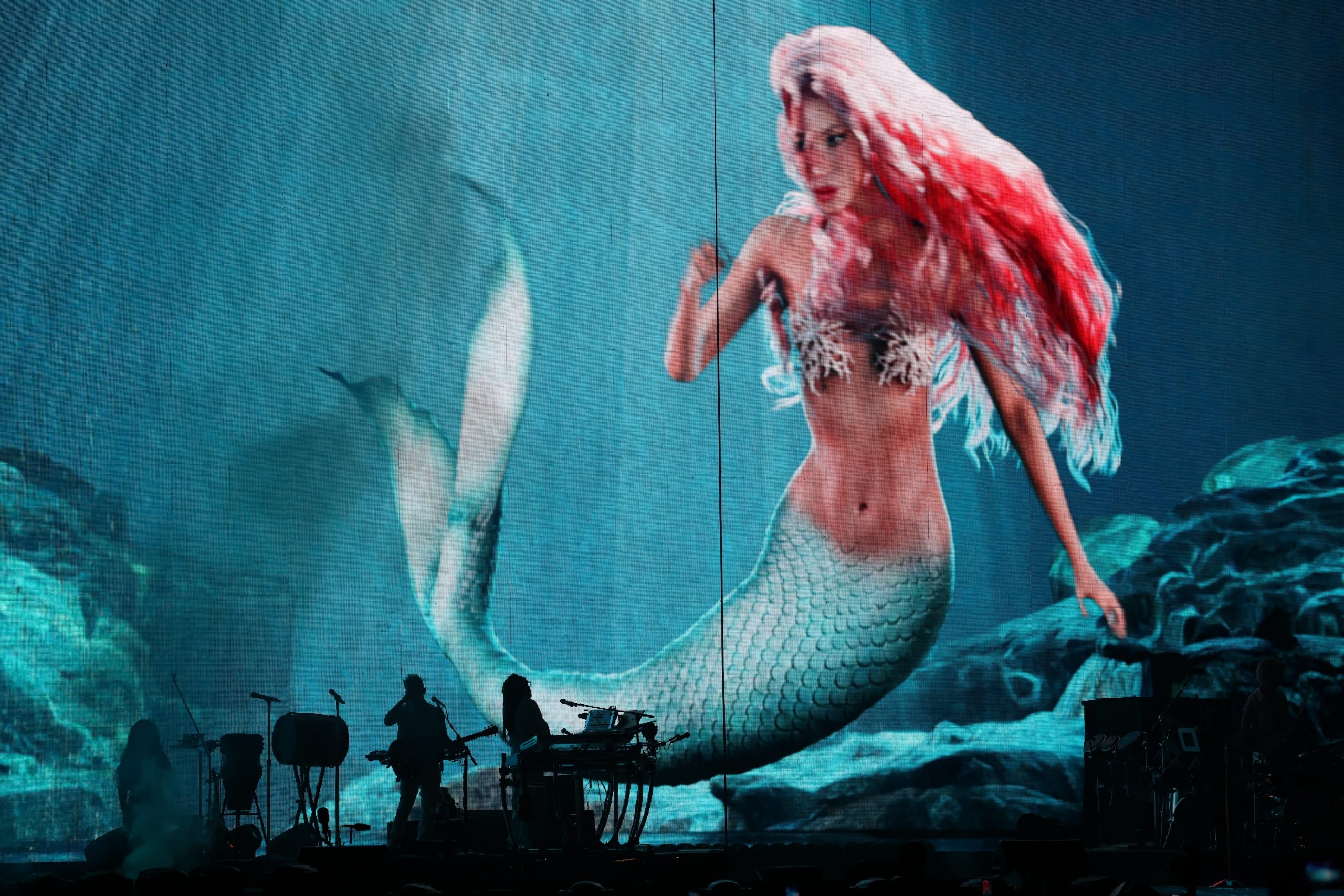 Concierto de Shakira en el Zócalo de la CDMX. Fotografía: La Isabel.