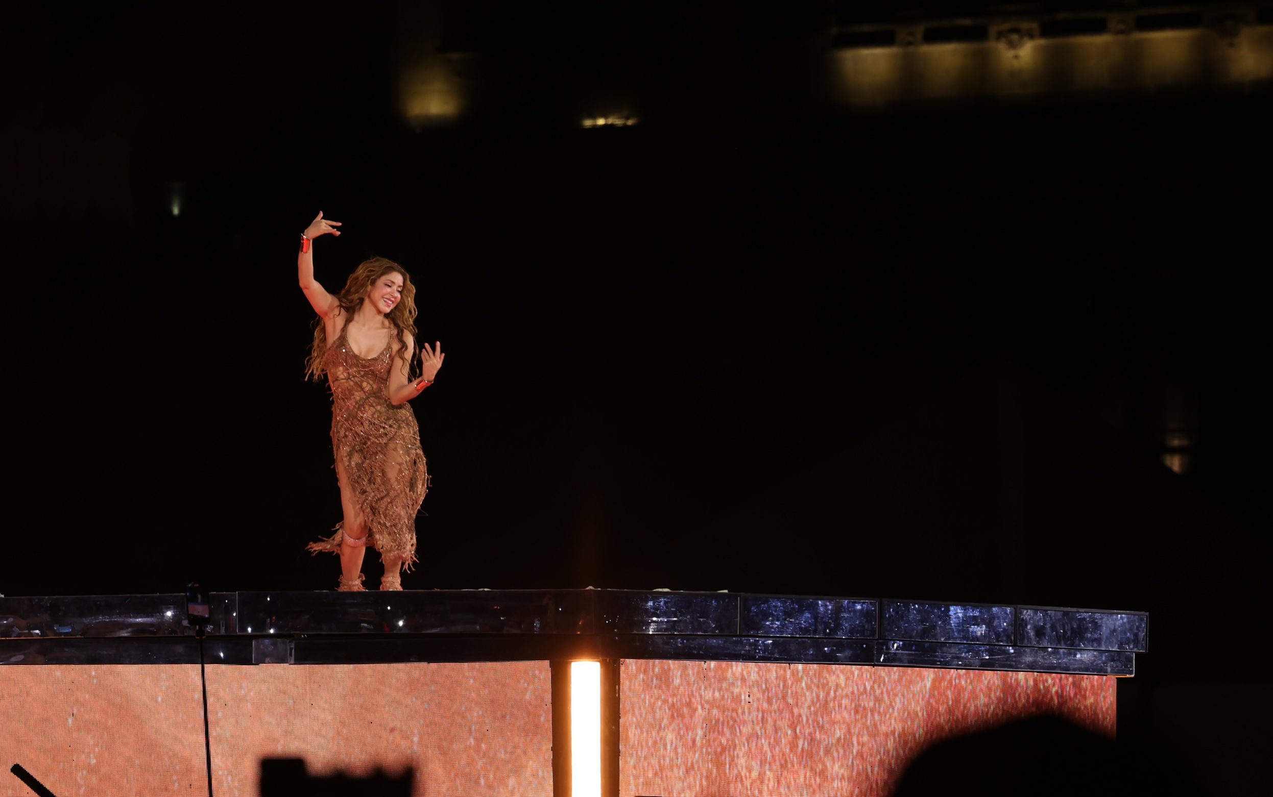 Concierto de Shakira en el Zócalo de la CDMX. Fotografía: La Isabel.