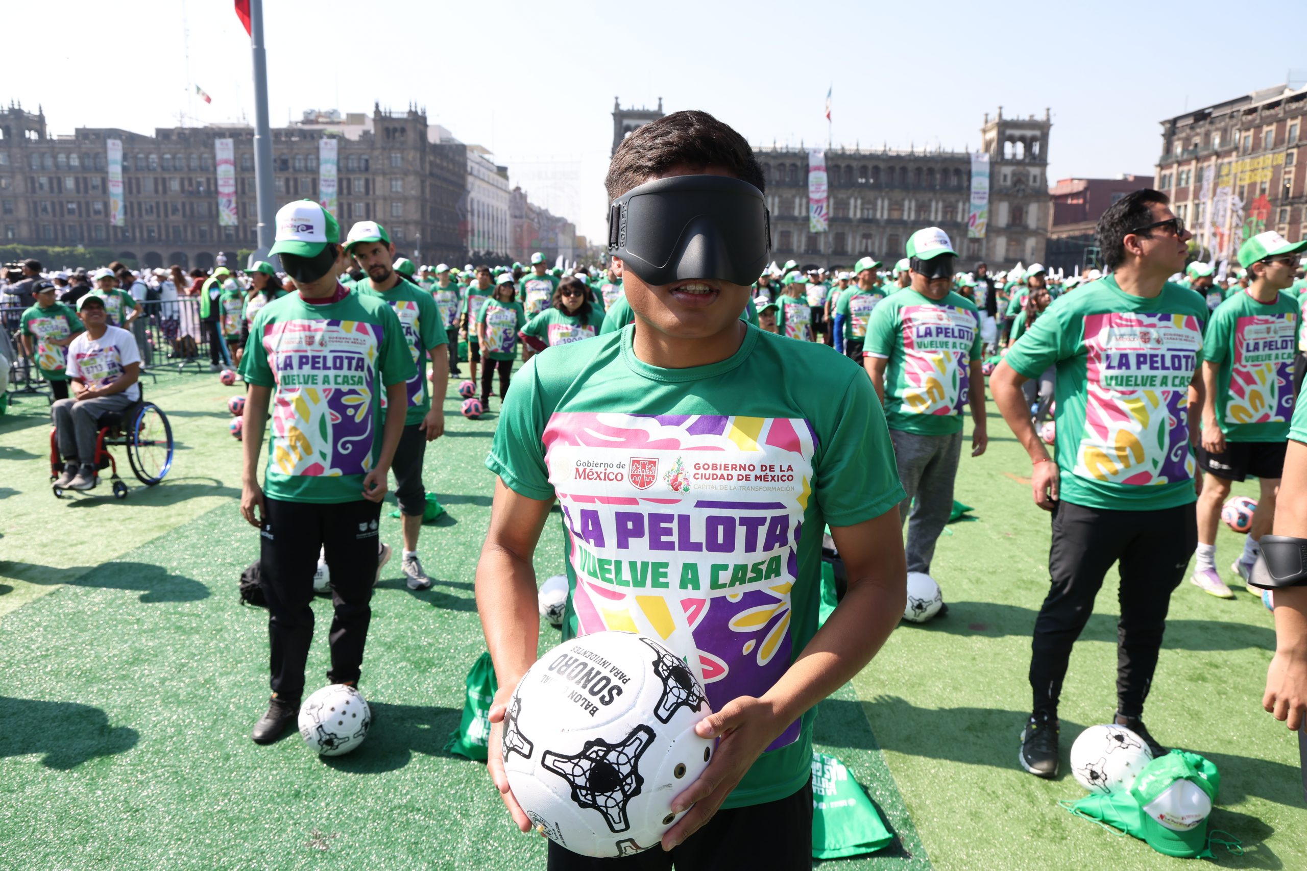 La Clase de Fútbol más grande del mundo, Récord Guinness. Fotografía: La Isabel.
