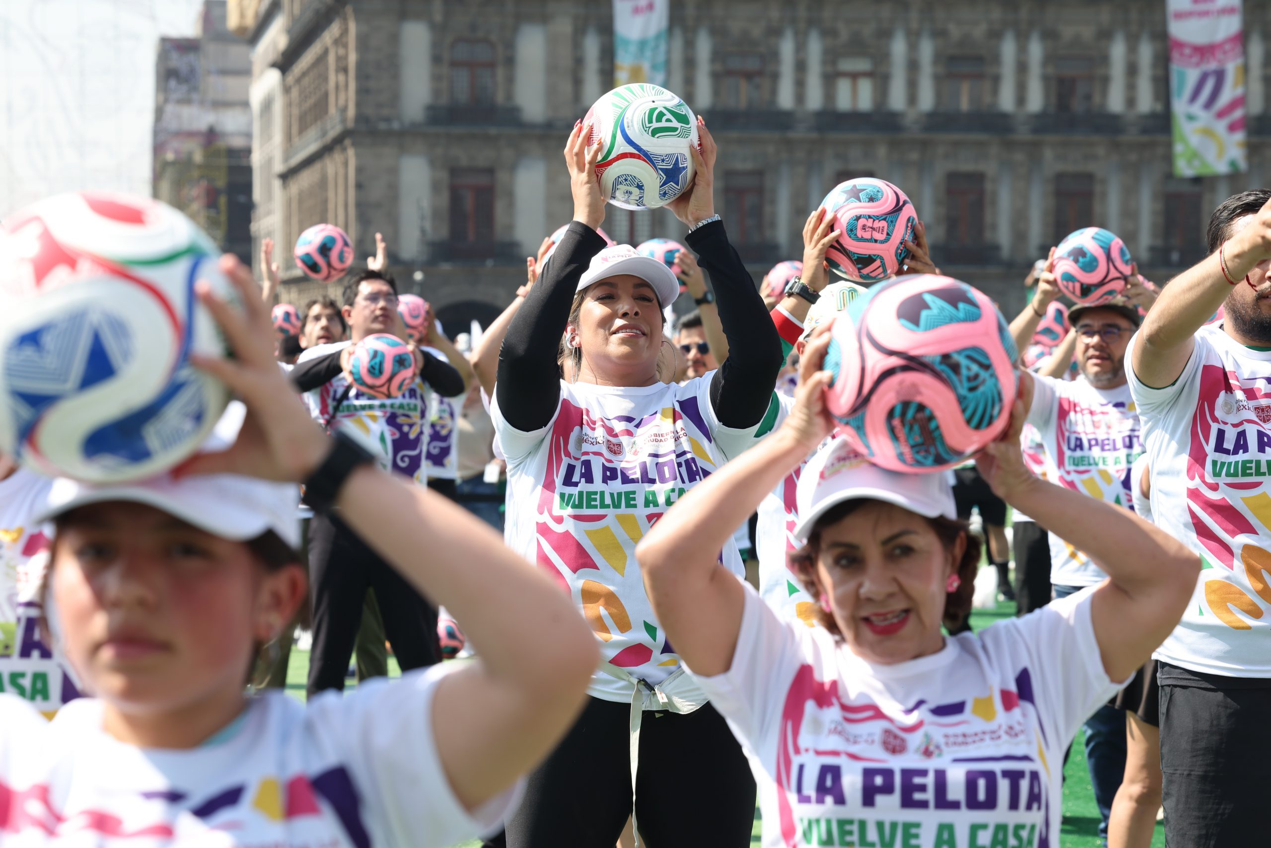 La Clase de Fútbol más grande del mundo, Récord Guinness. Fotografía: La Isabel.