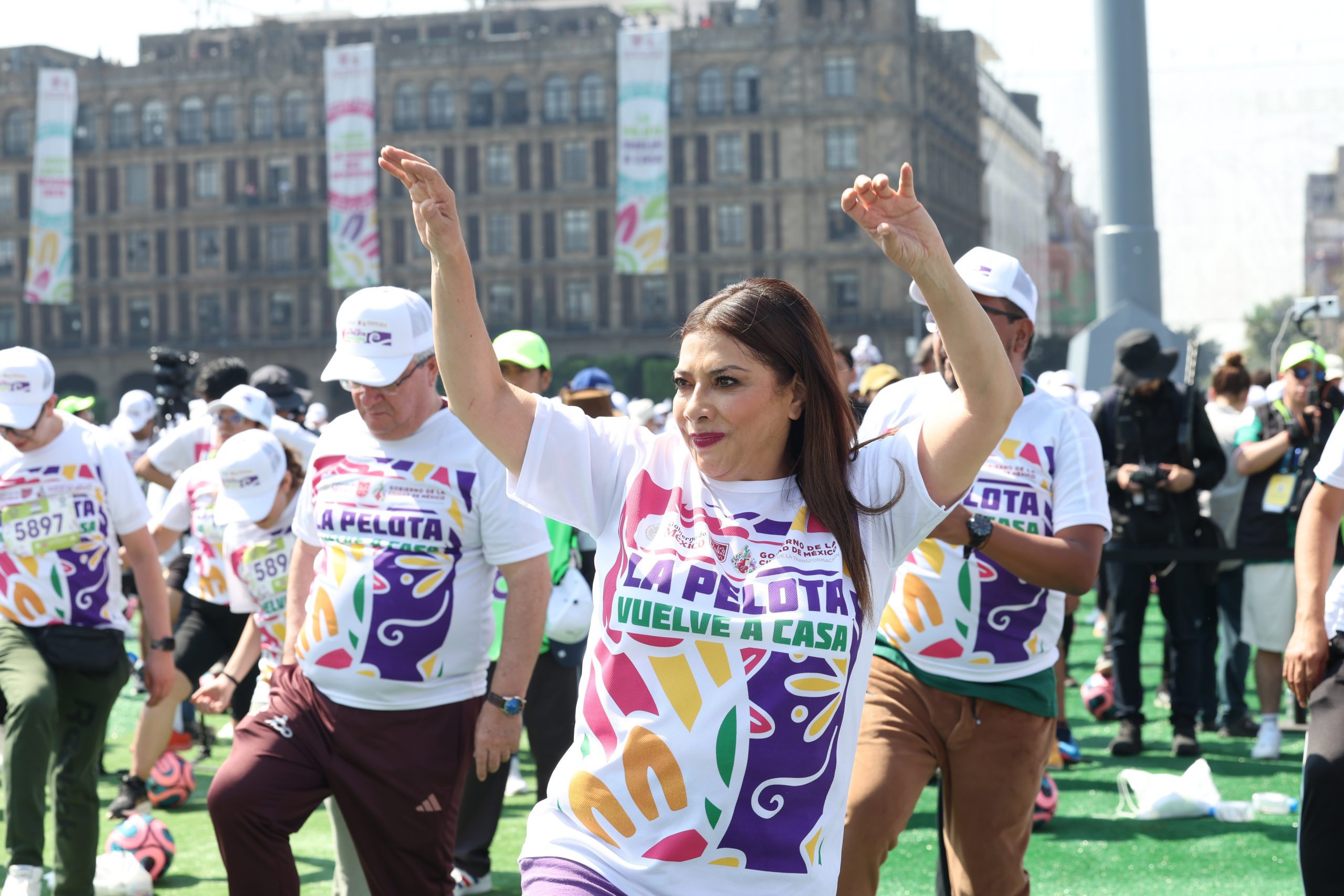 La Clase de Fútbol más grande del mundo, Récord Guinness. Fotografía: La Isabel.